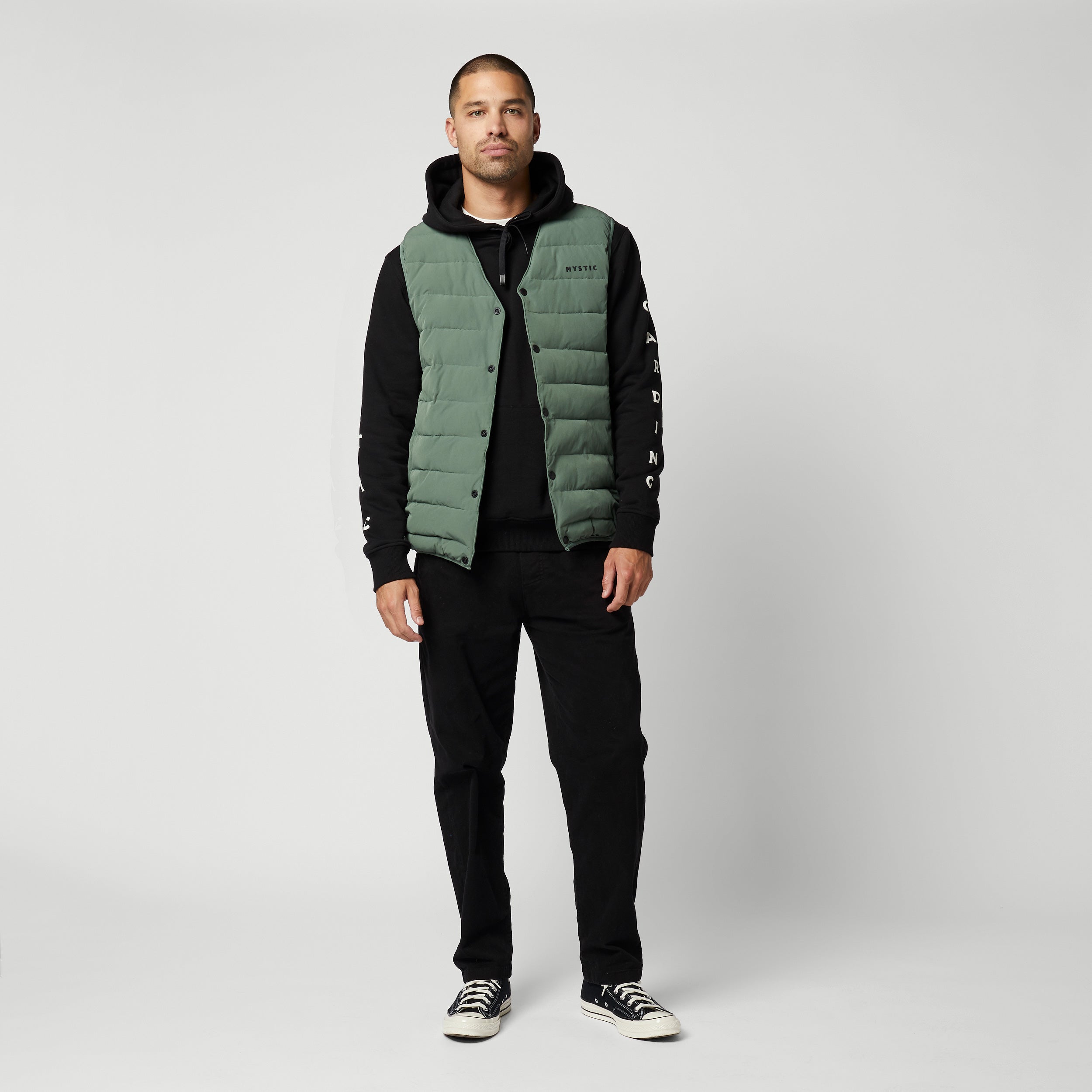 Gesteppter Bodywarmer – Brave Green