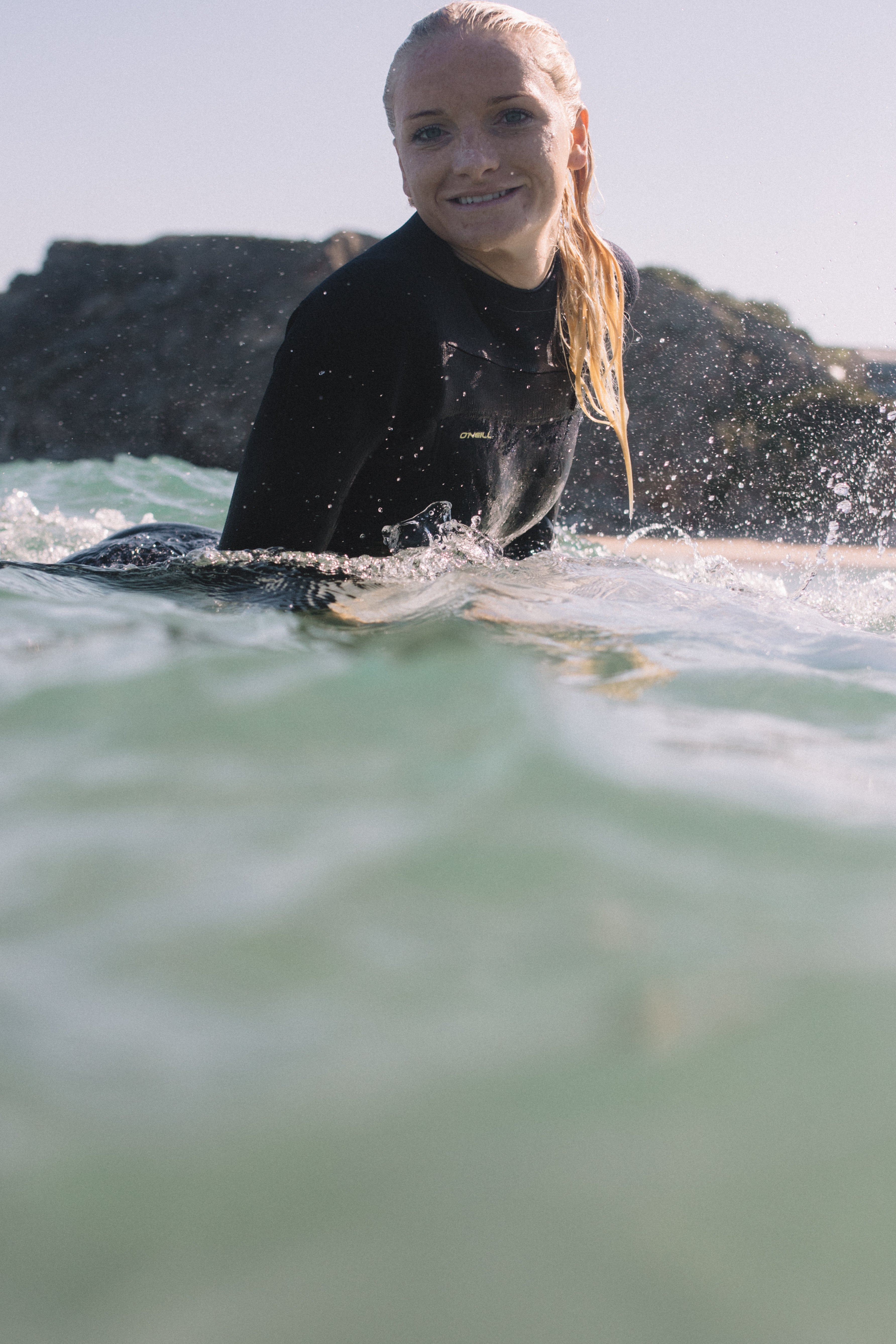 Wms Hyperfreak 5/4+ Chest Zip Full - black/black