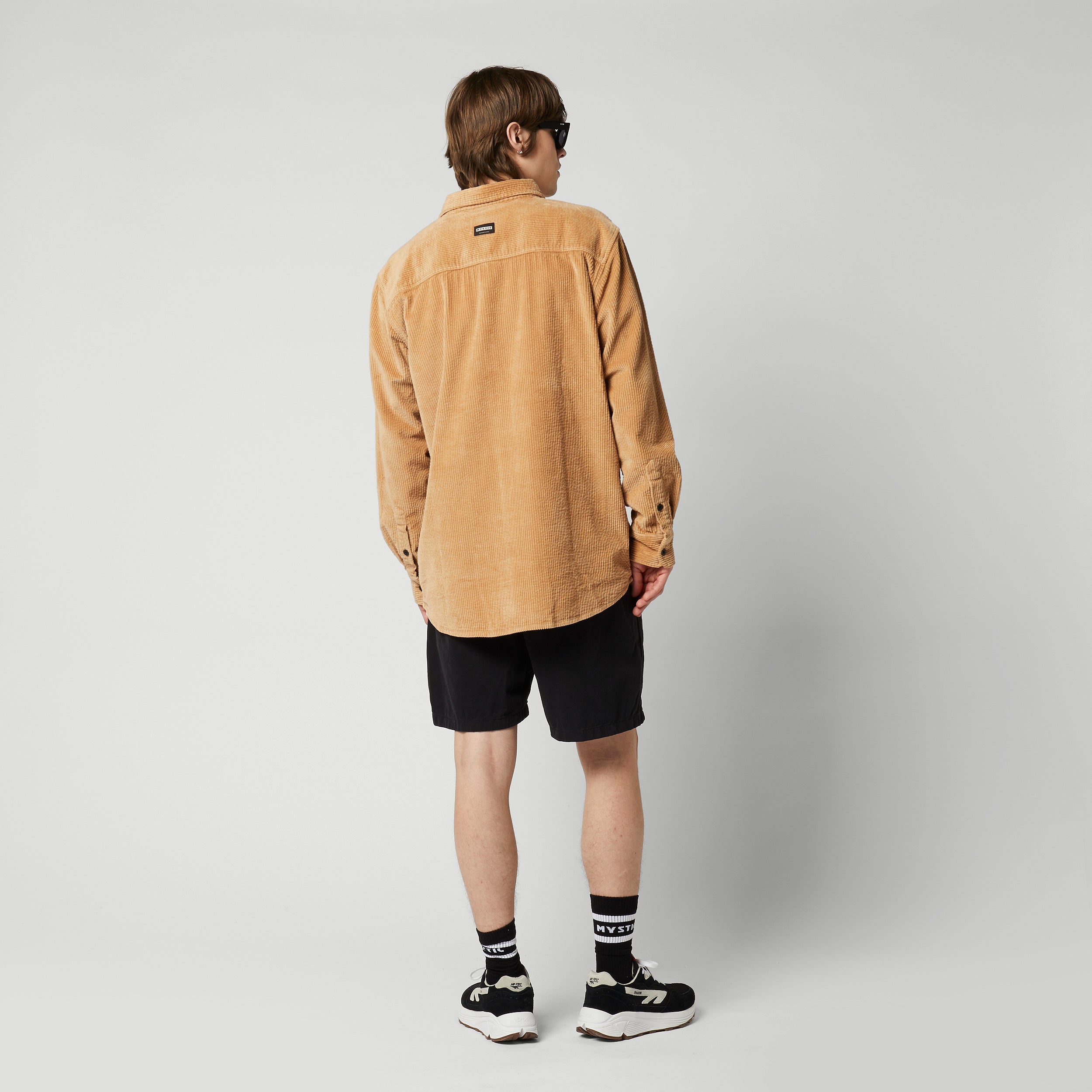Corduroy Shirt - Slate Brown