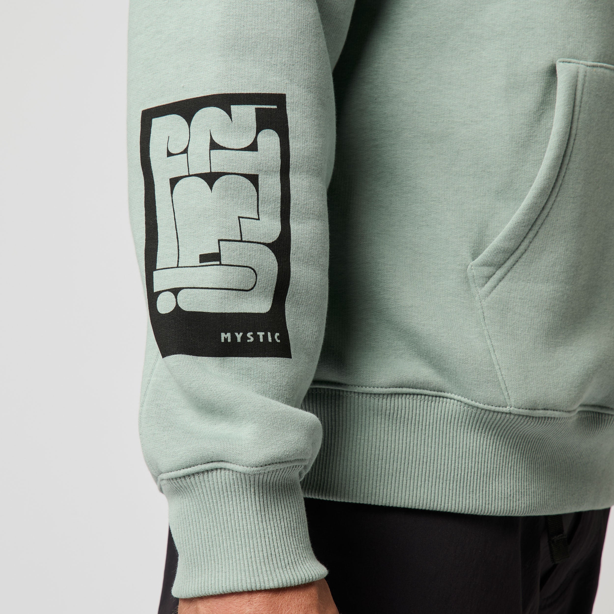 Mystic - Boundless Hood Sweat - Frozen Green