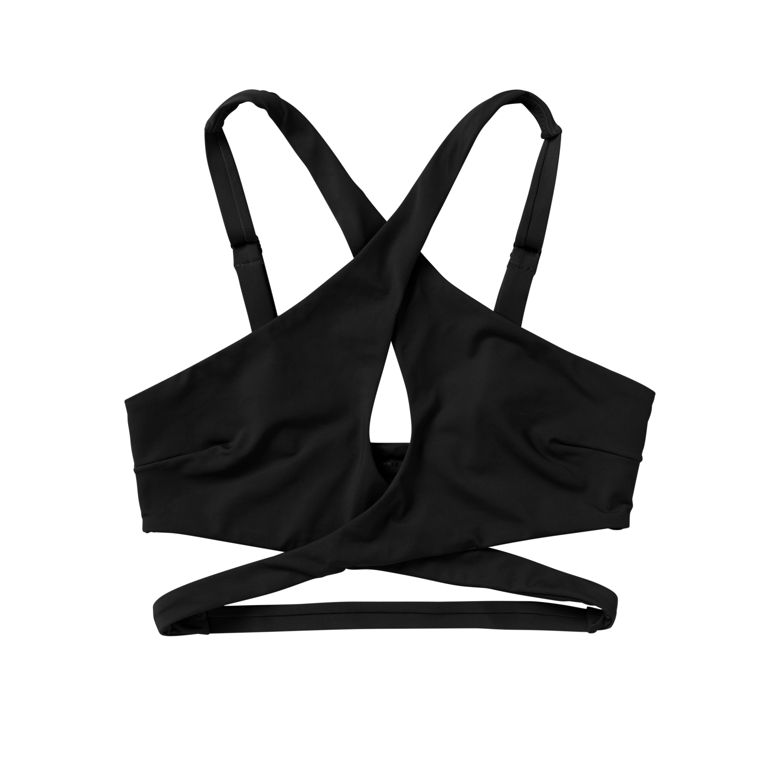 Mystic - Tora Surf Cross Bikini Top - Black