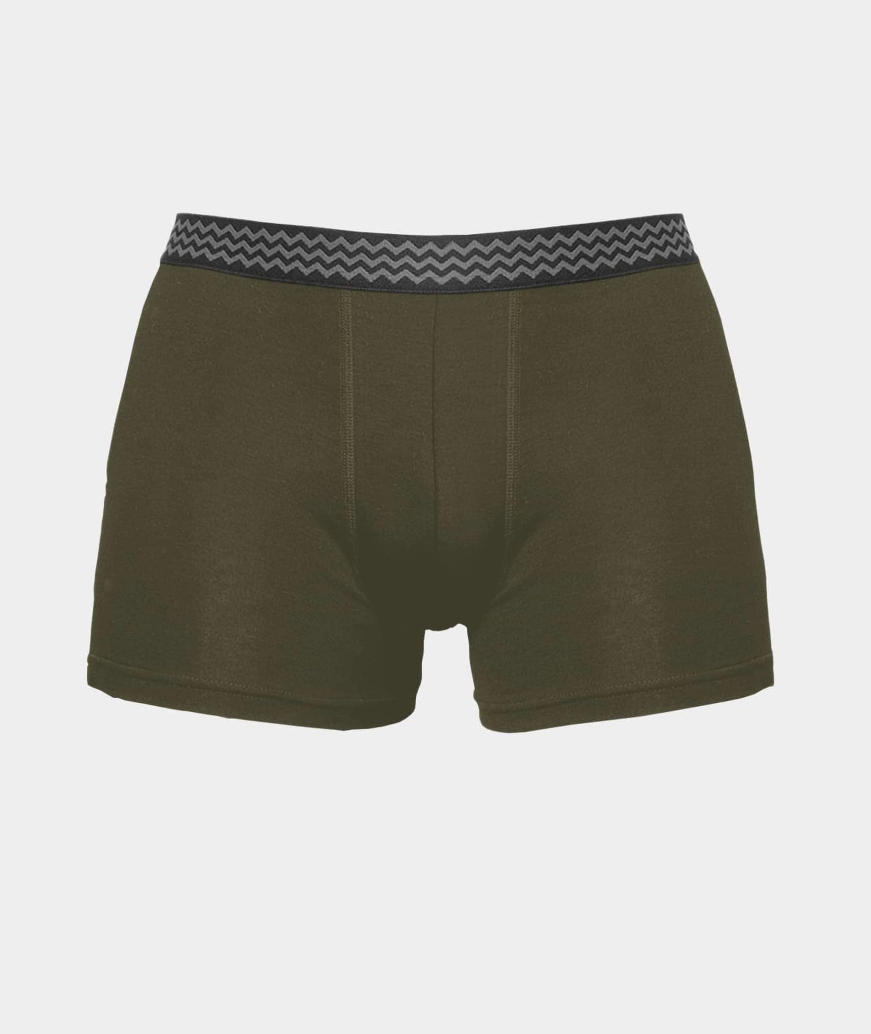 3013 | Elsk® Men'S Micromodal Underwear – Boxers (2-Pack) | Pine Green