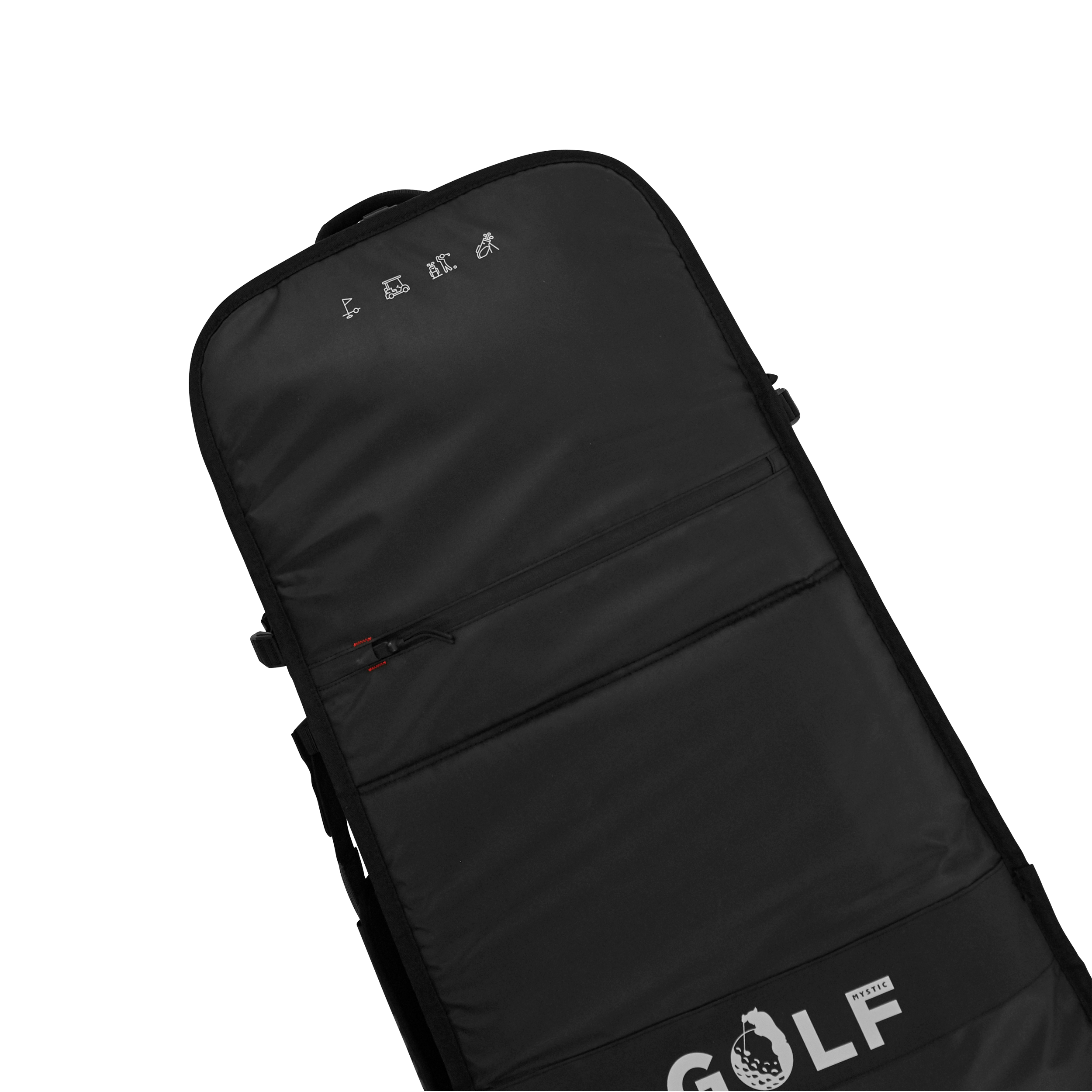 Saga Golfbag Boardbag – 2025 – Schwarz