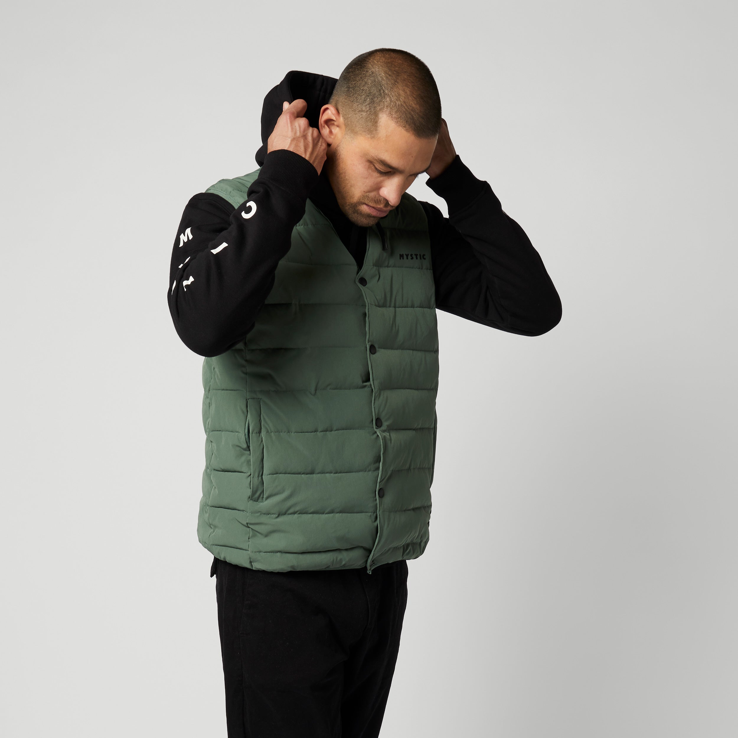 Gesteppter Bodywarmer – Brave Green