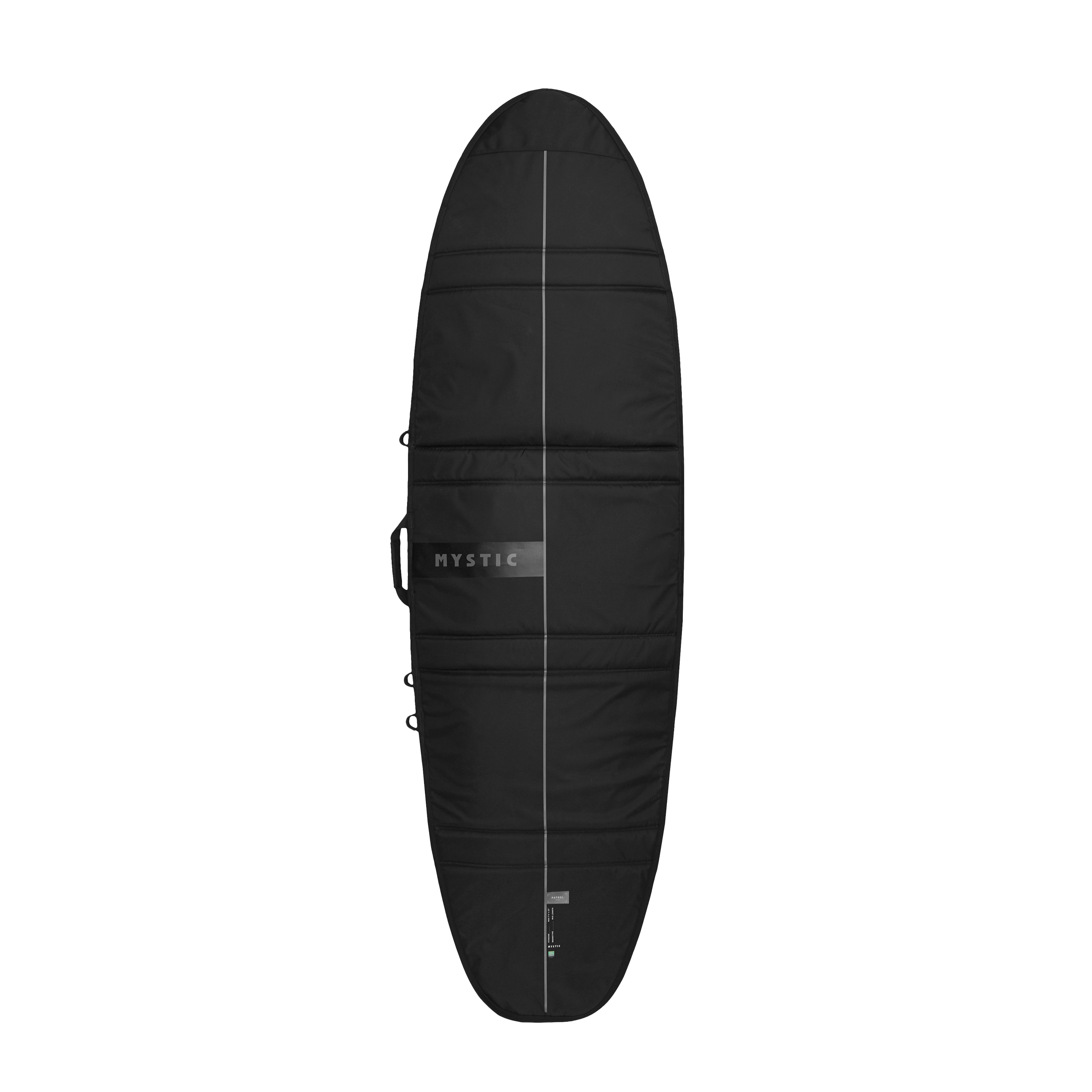 Patrouillen-Tagesdecke, mittellang, Schwarz