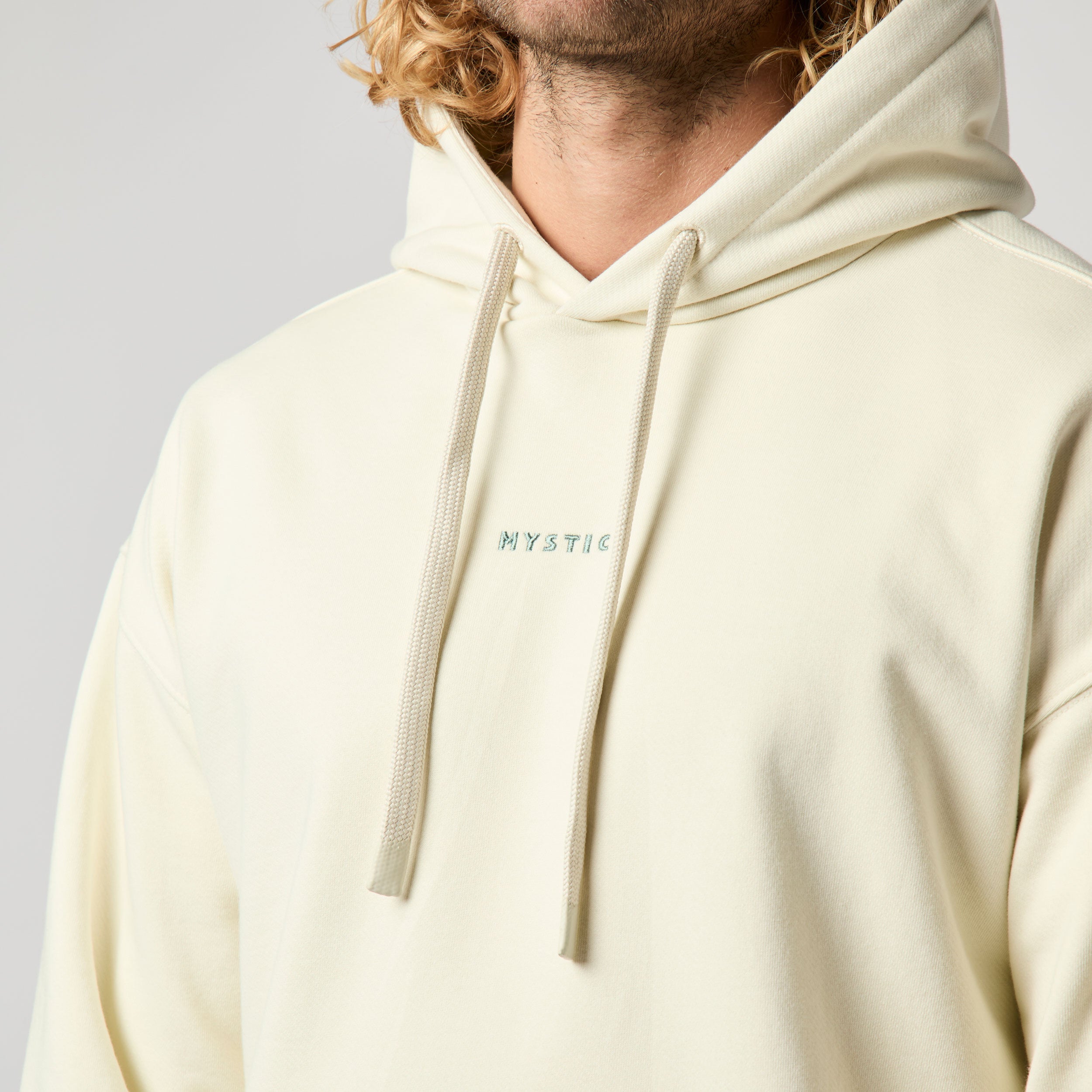 Mystic - Rooted Hood Sweat - Dirty White