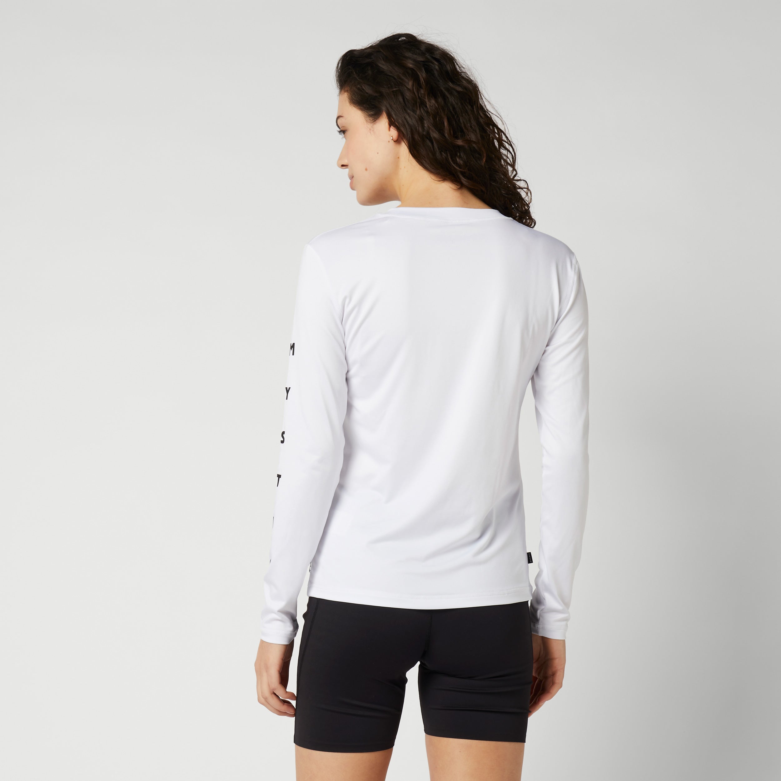 Solstice L/S Rash Vest Women - White