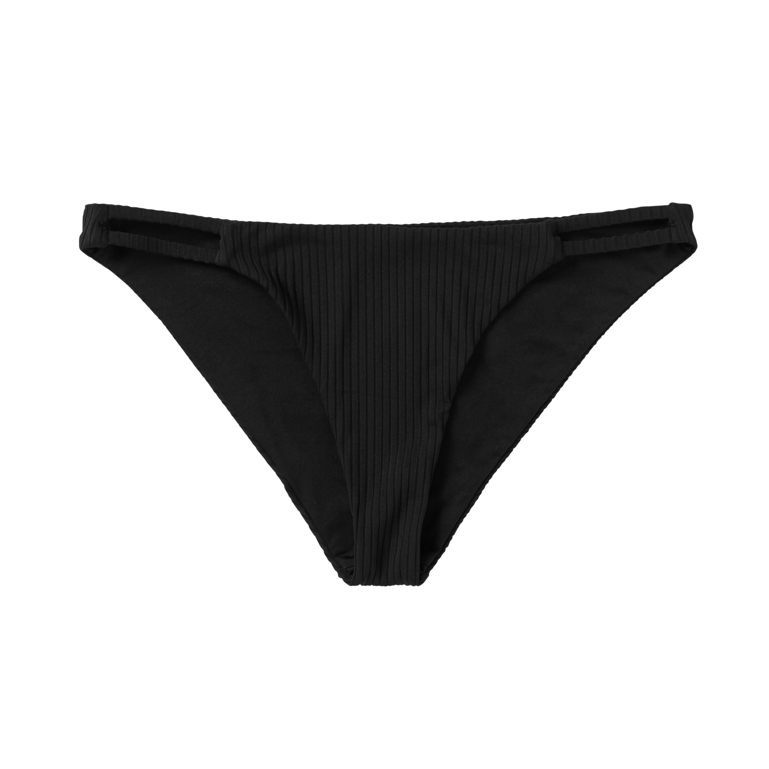 Mystic - Bodil Strappy Bikini Bottom - Black