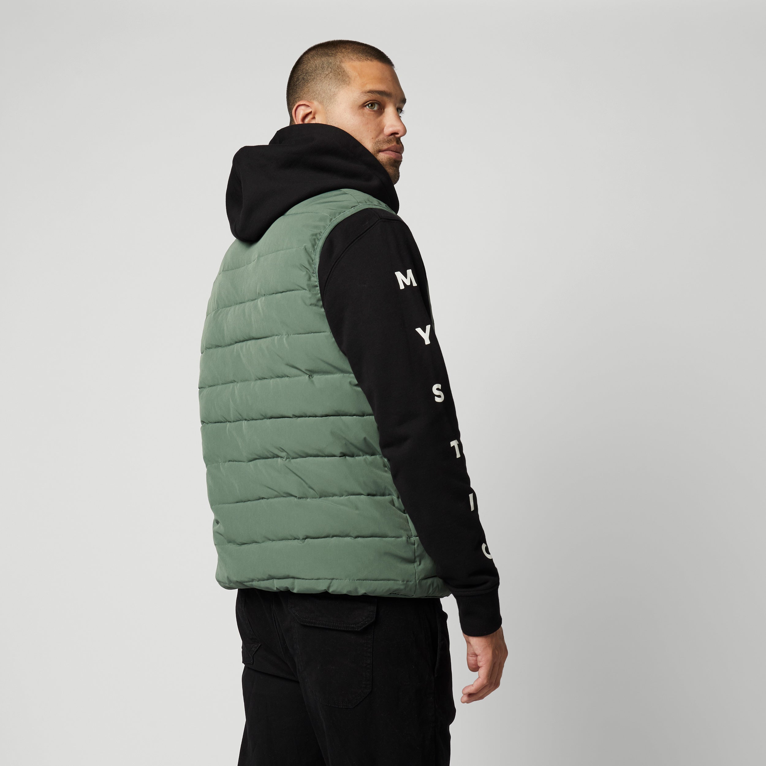 Gesteppter Bodywarmer – Brave Green