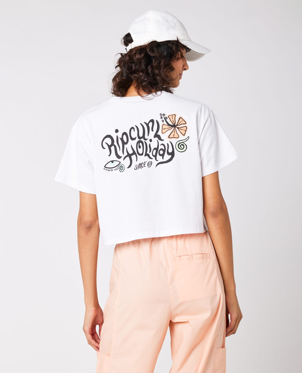 Paradiso Crop Kurzarm-T-Shirt
