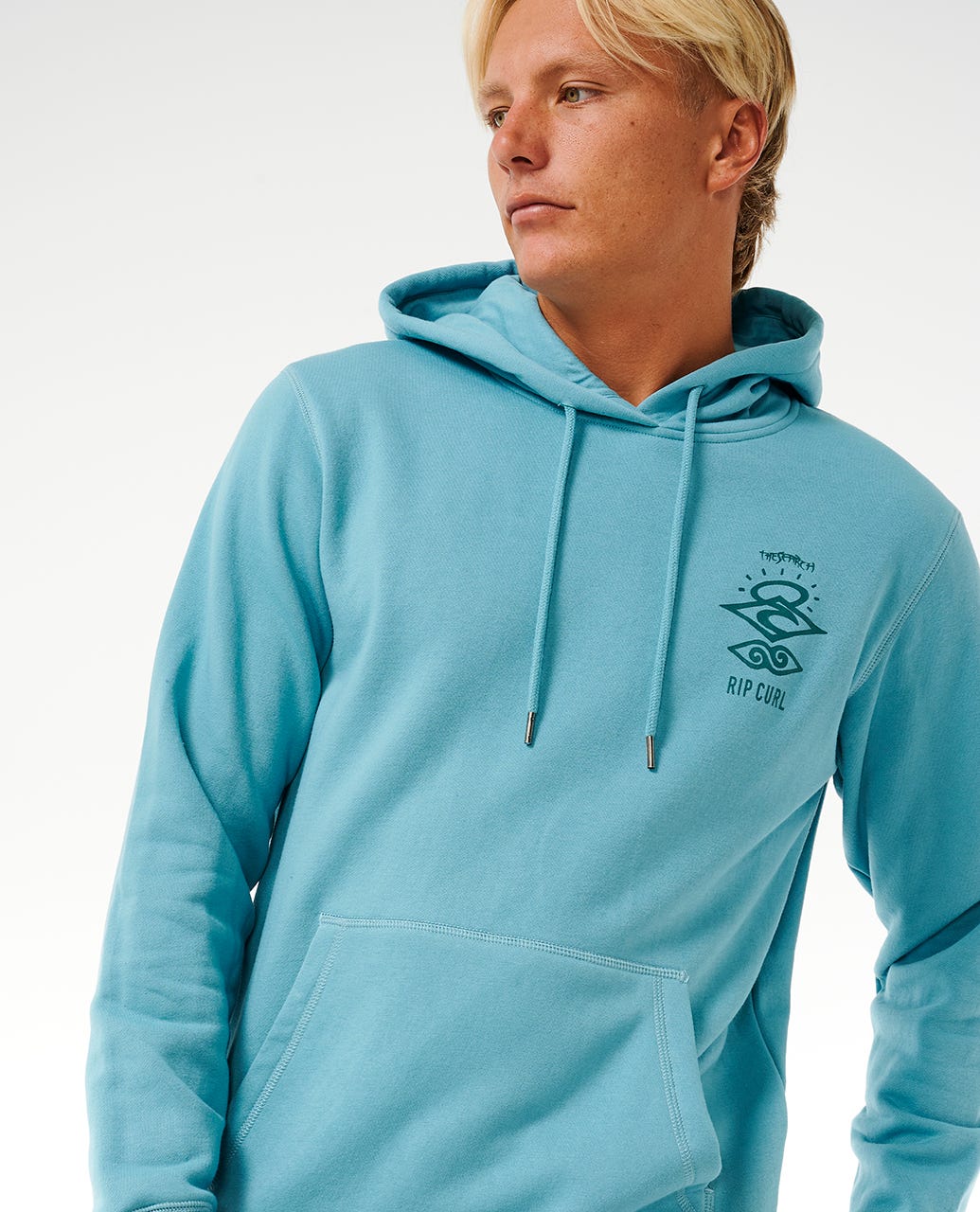 Search Icon hooded fleece