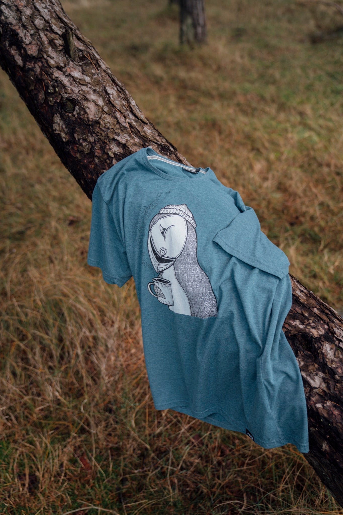Early Bird T-shirt (Medium Blue) 