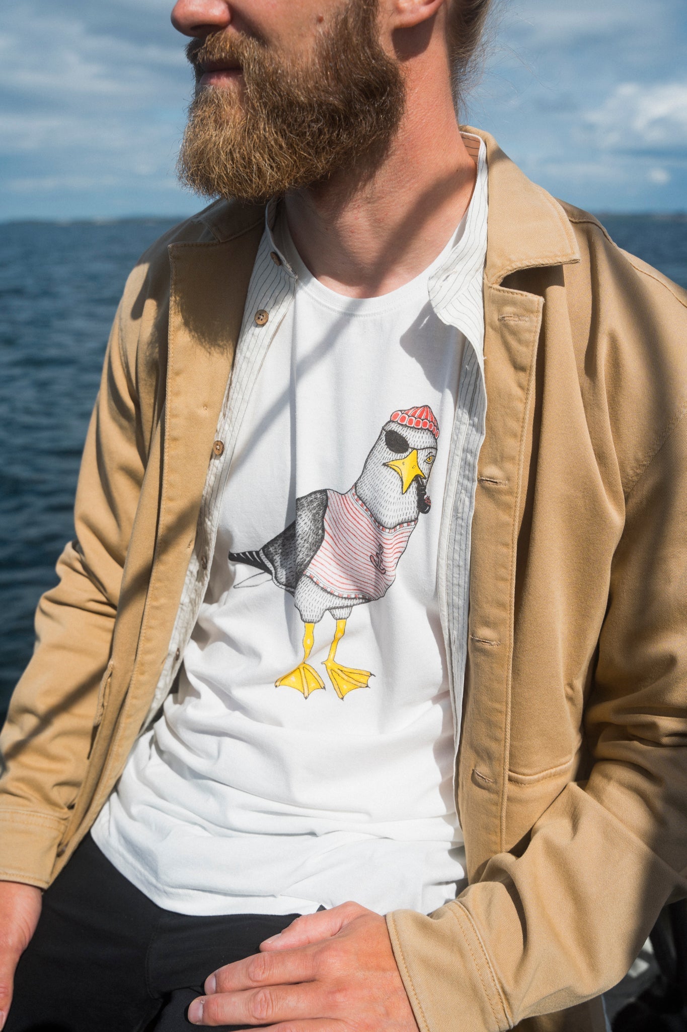 Seeborn Seagull T-Shirt (Star weiß)