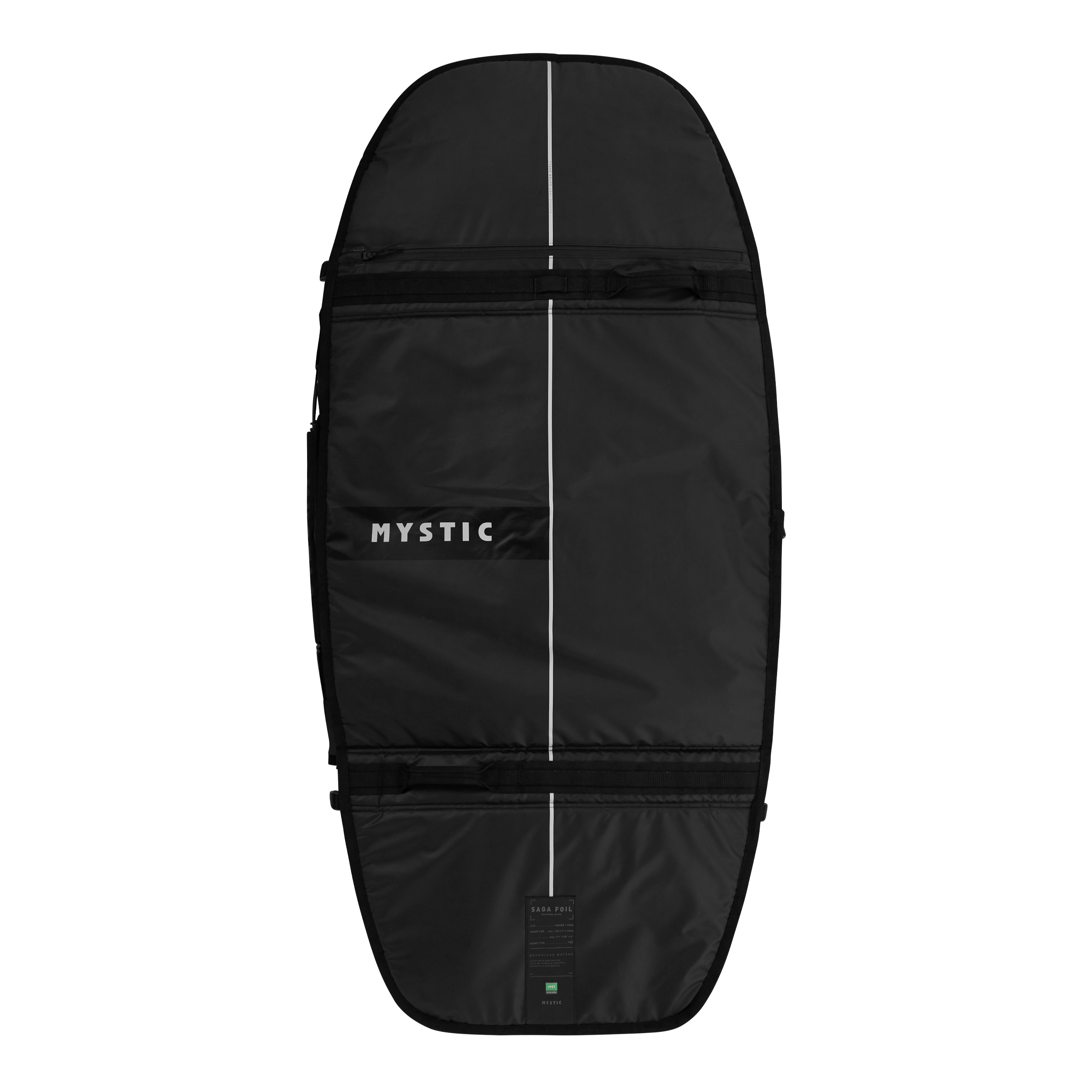 Mystic - Saga Foil Boardbag - 2025 - Black