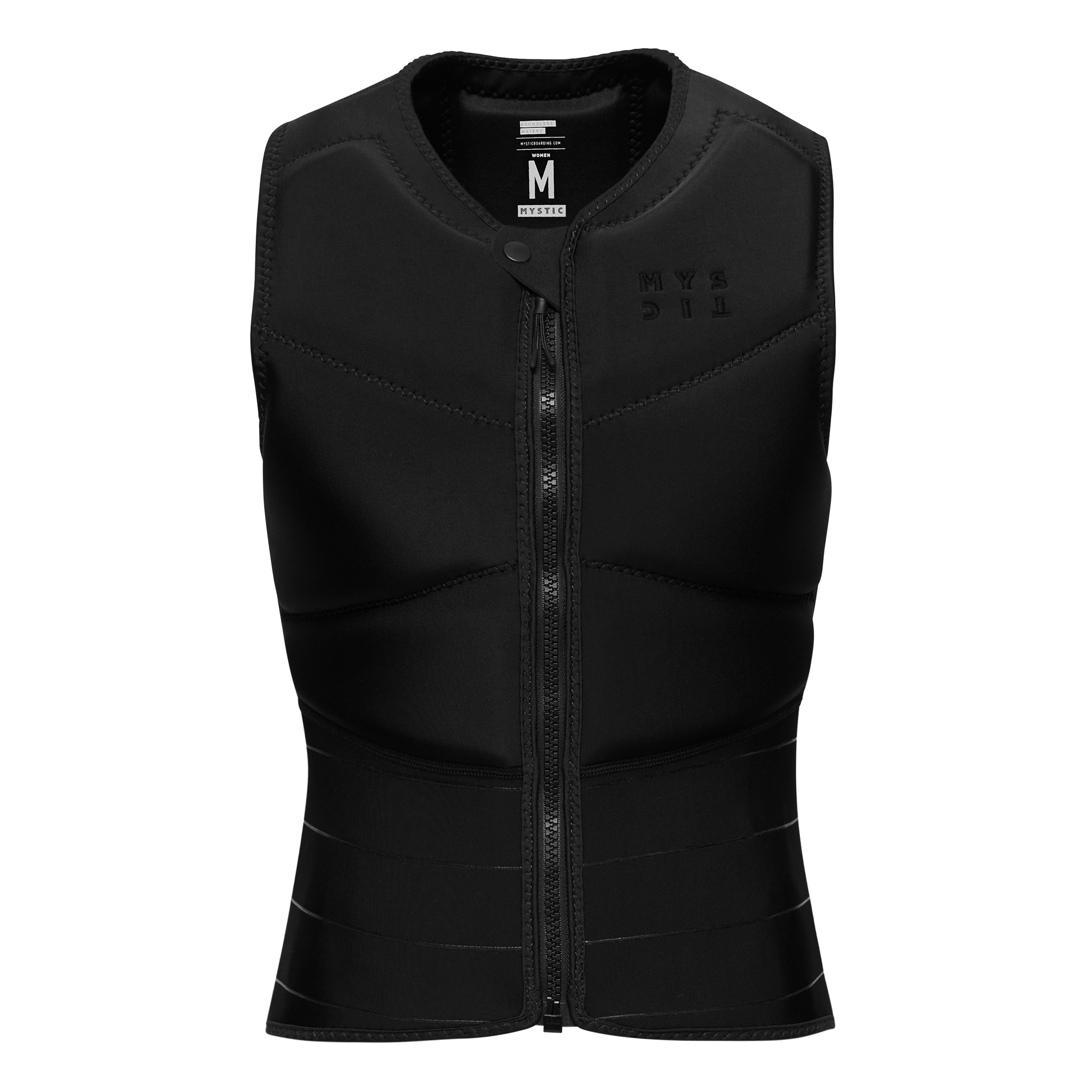 Star Impact Vest Fzip Frauen - schwarz
