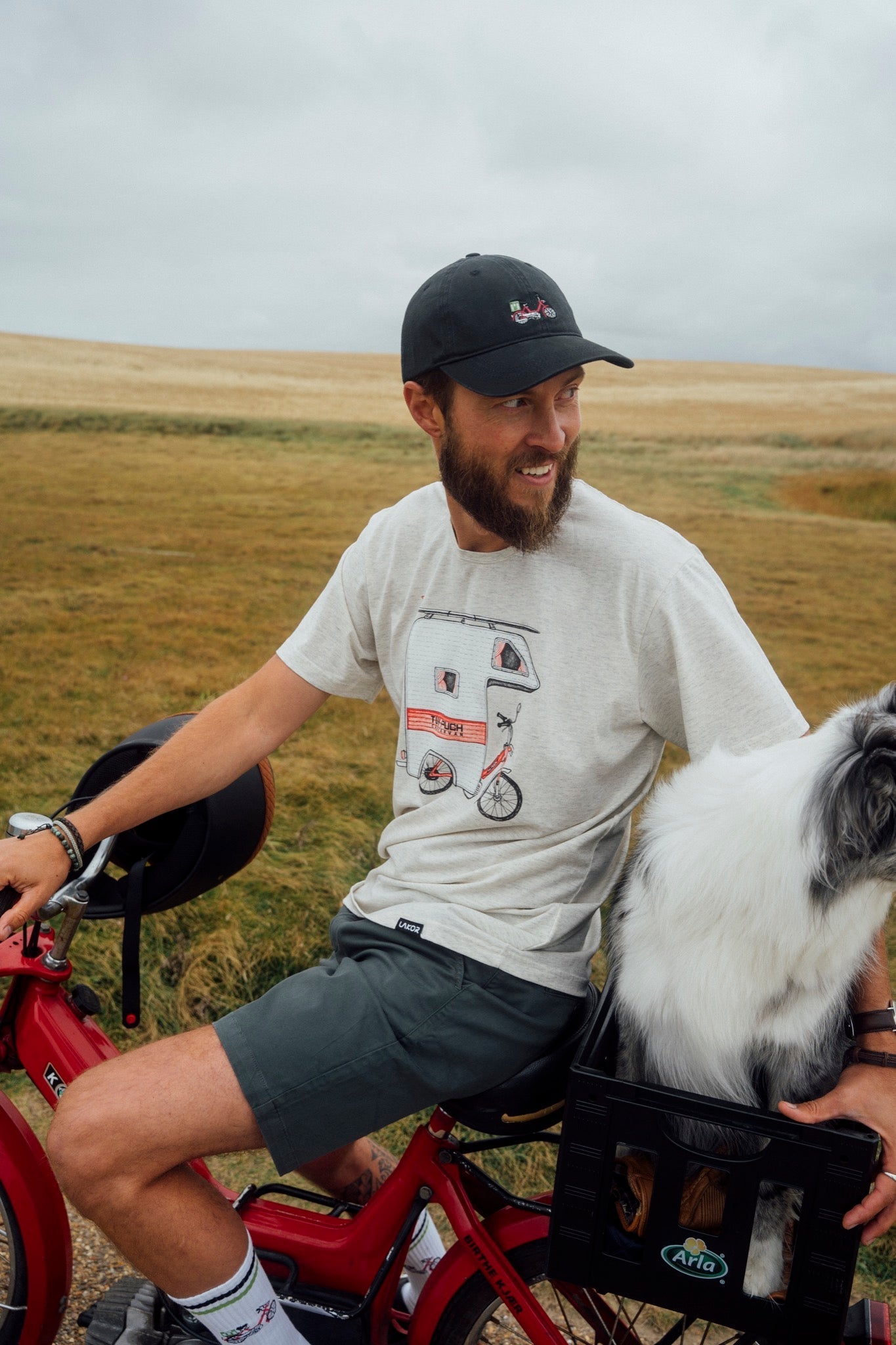 Tuk-Puch T-shirt (Oatmeal Melange) 