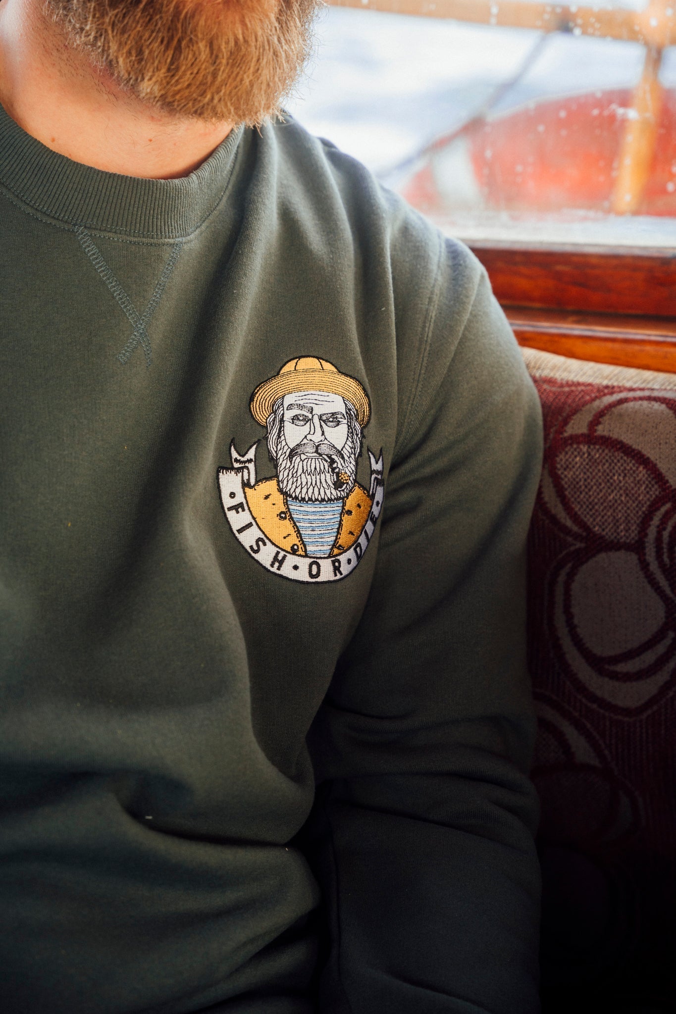 Ernsthafte Seemann Crewneck