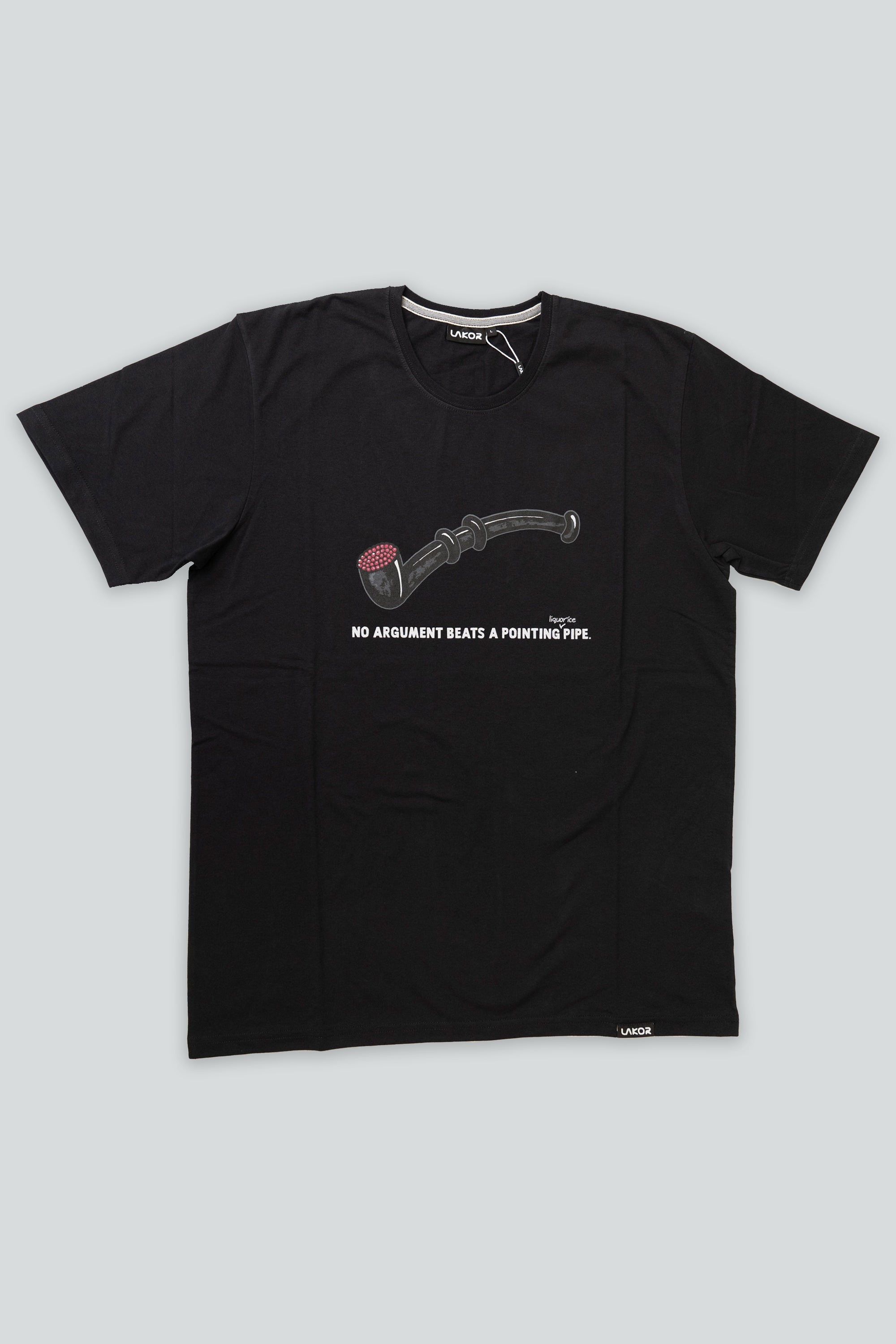 Licorice Pipe Tee (Black) 