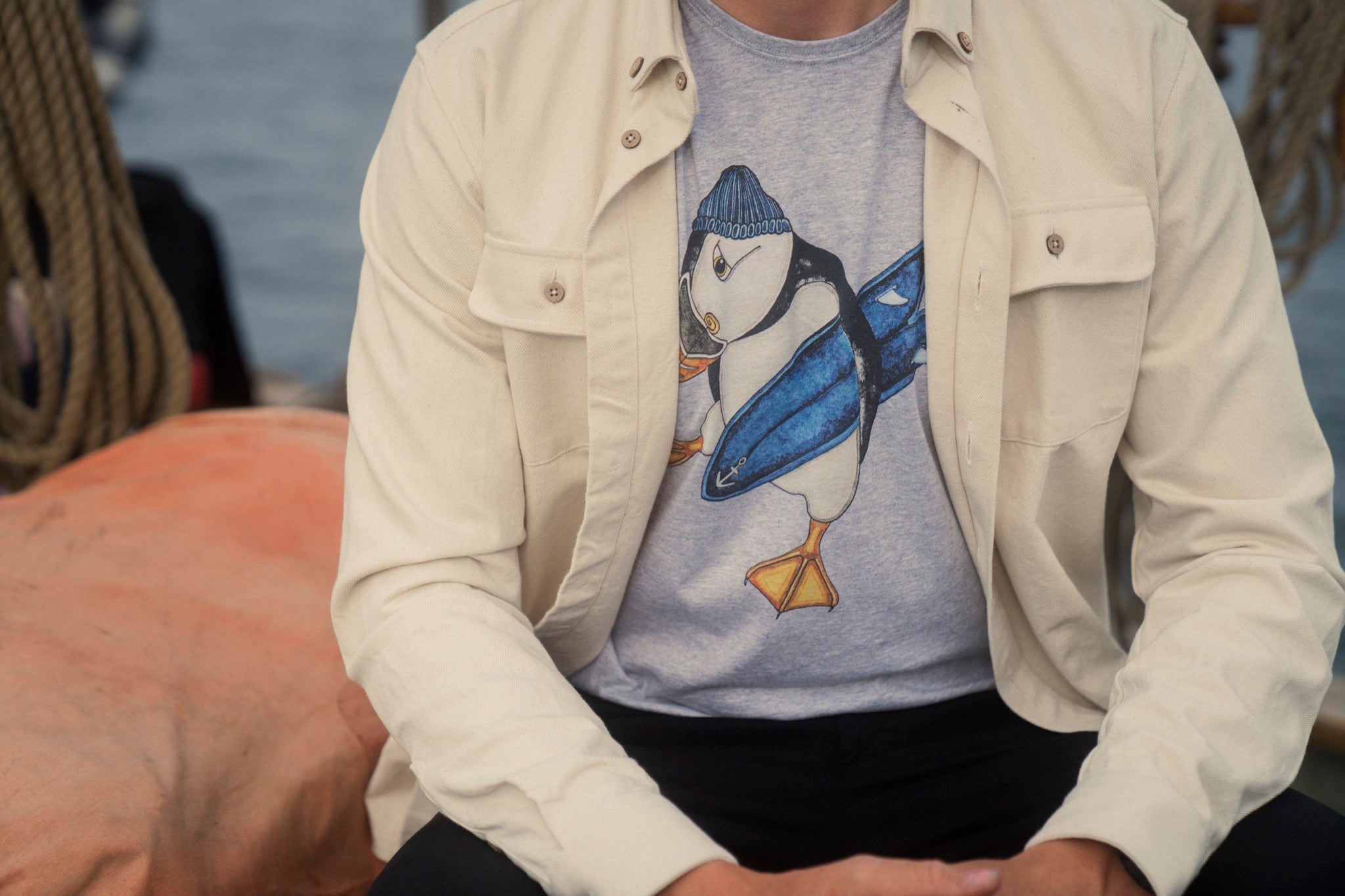 Surf's Up (Light Grey) 