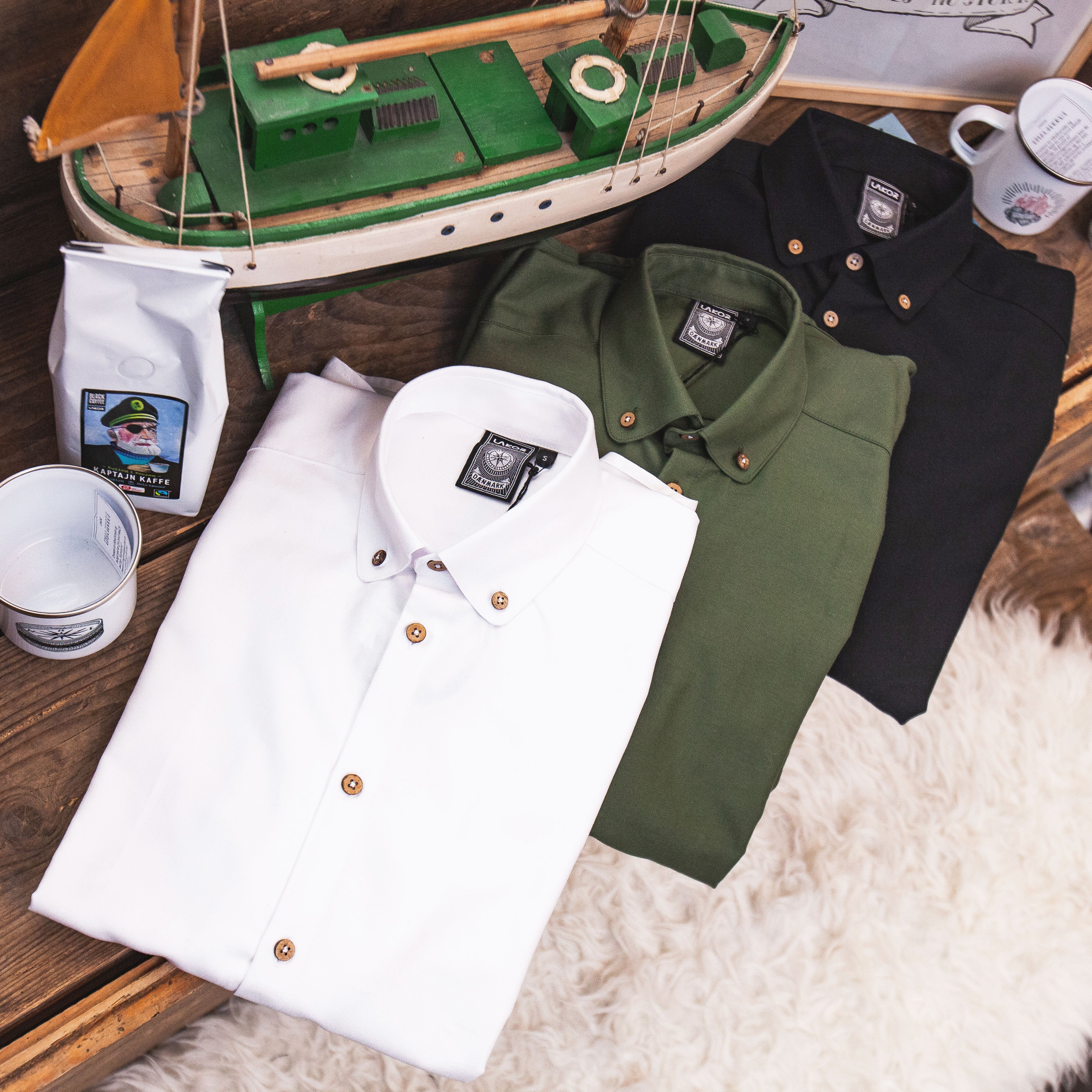 Oxford Shirt (White) 