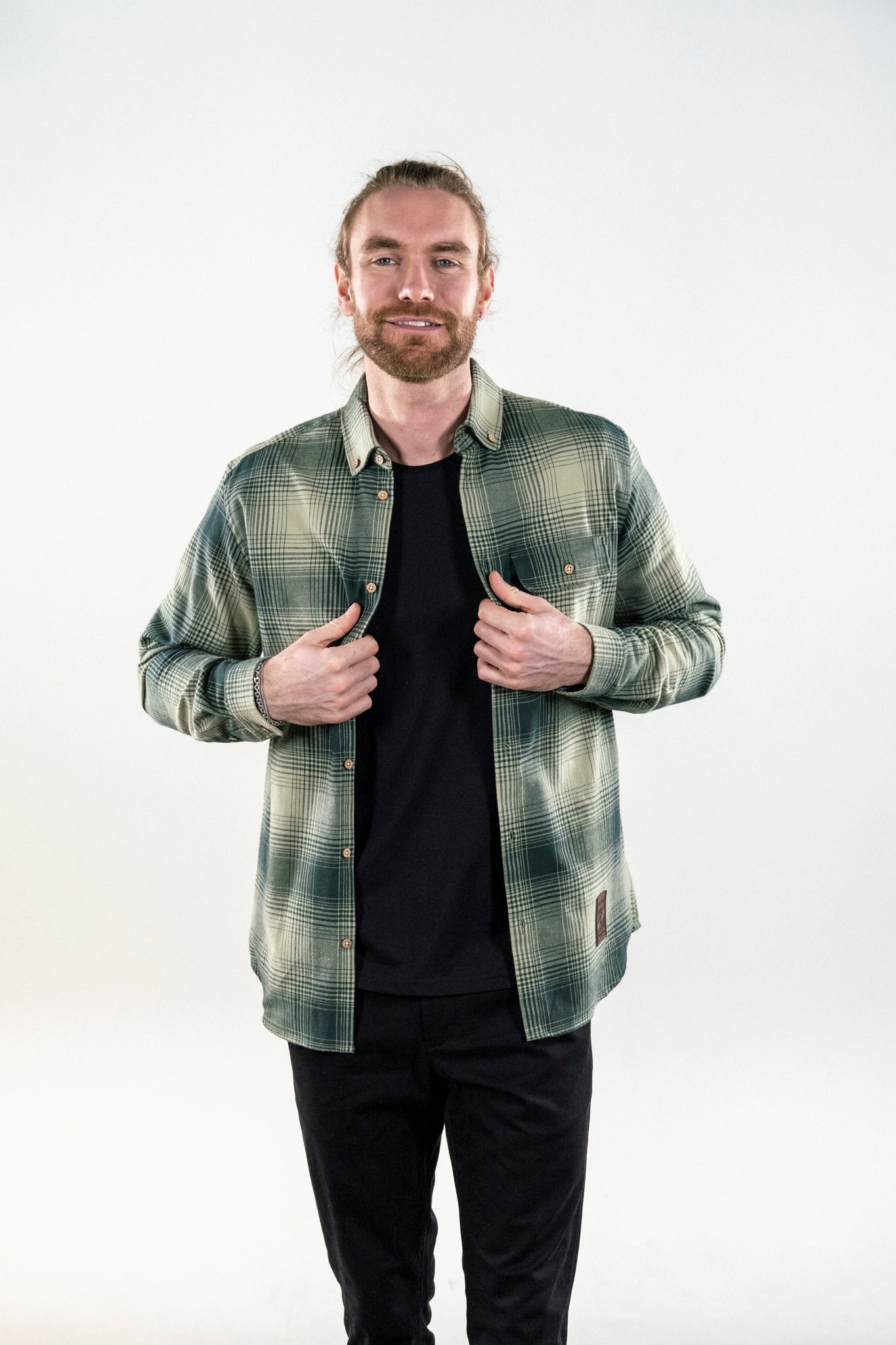 Inca Unna skjorta (grön) 