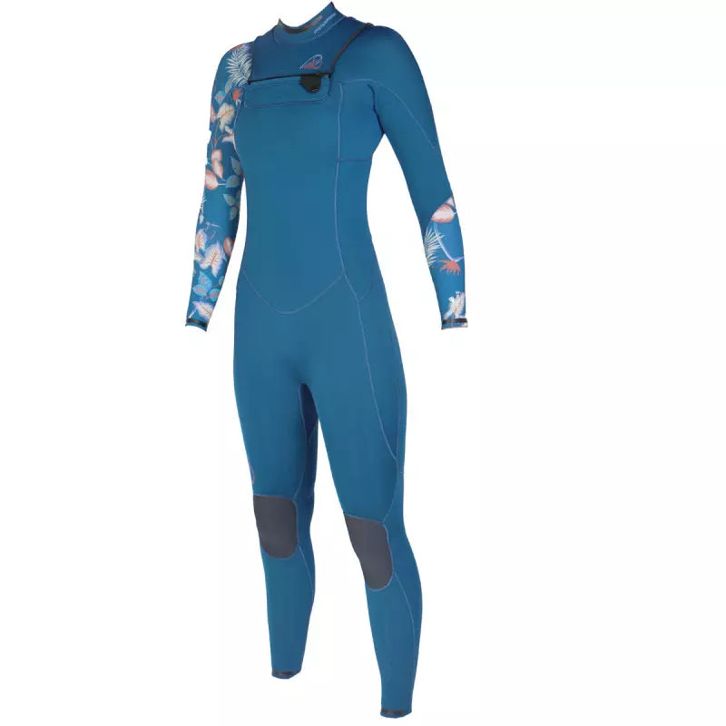 Sooruz Fullsuit DIVINE 4/3 FRONT-Zip OYSTERPRENE Blue Wetsuit 