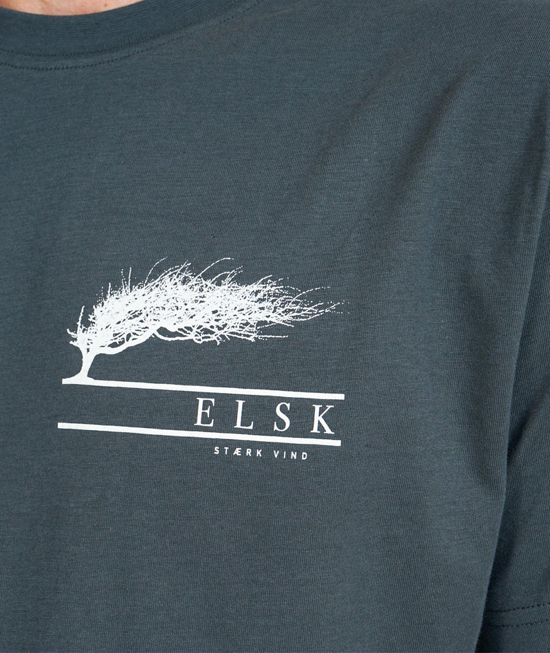 Stærk Vind Ch Men'S Brushed T-Shirt