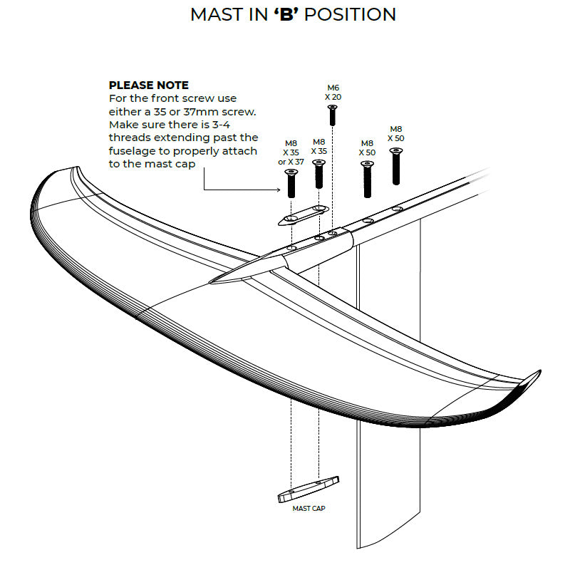 Hover Glide Front Wing Tightening Shim