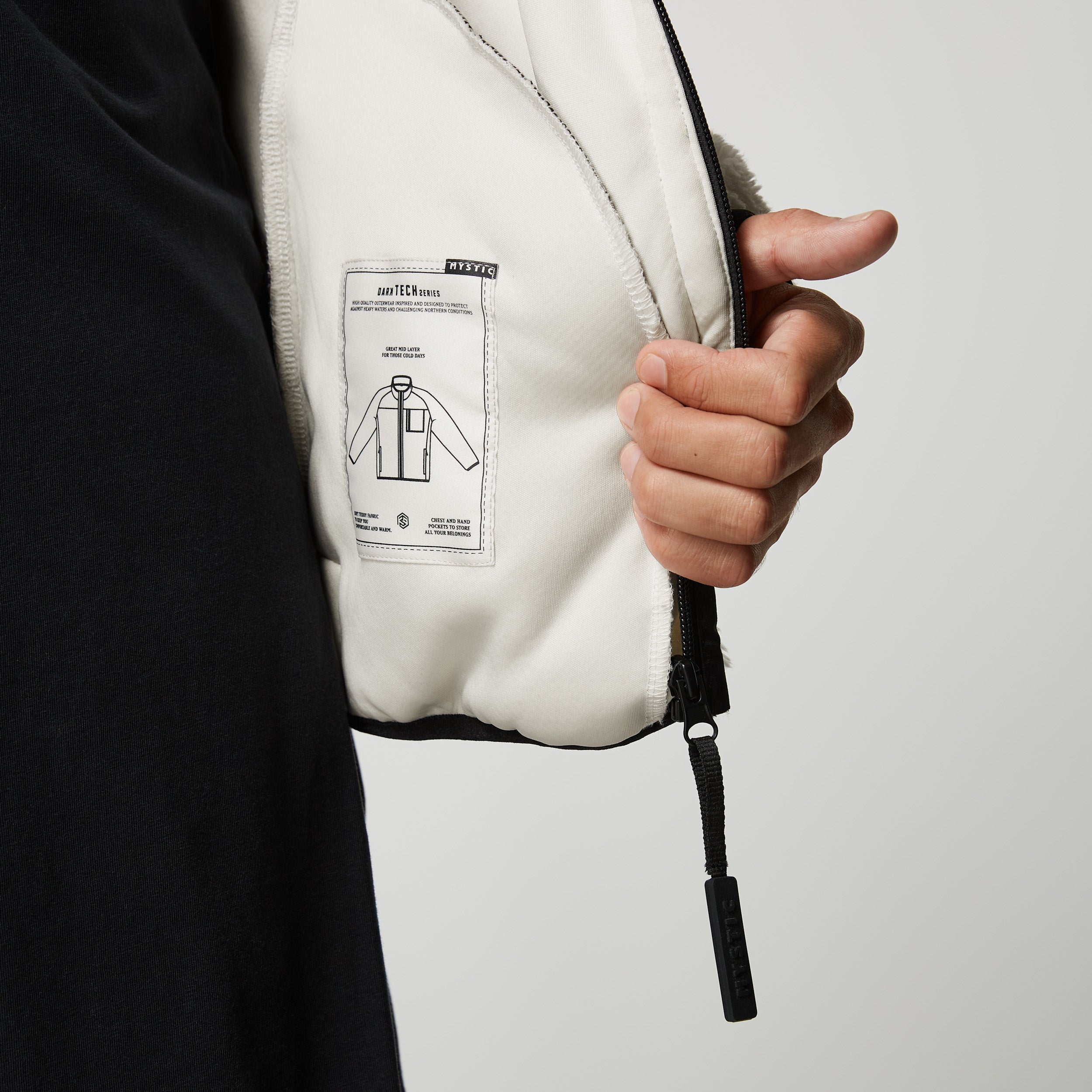 Dts Teddy Zip Thru Sweat