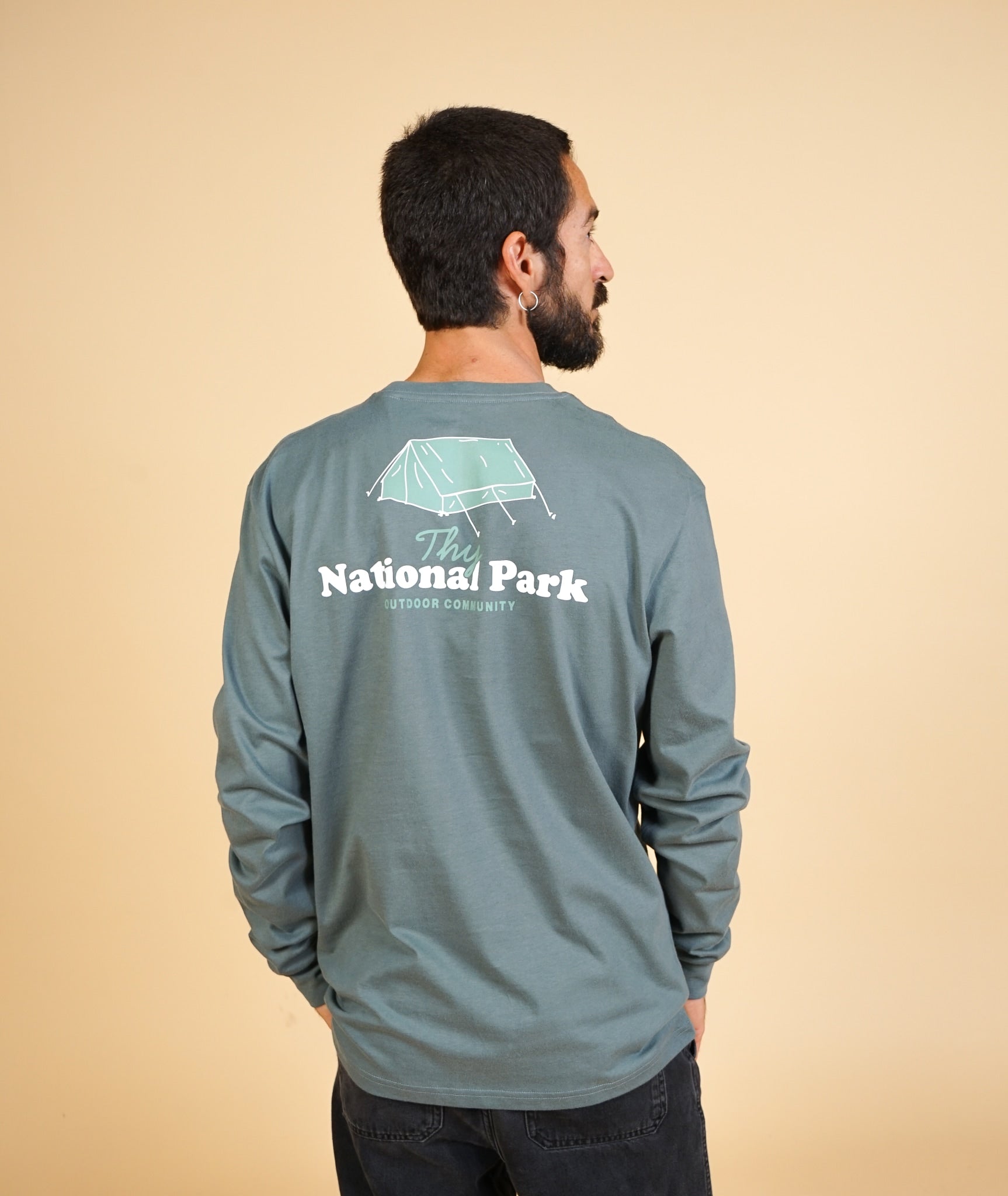 National Park Bp Men'S Brushed LS T-Shirt