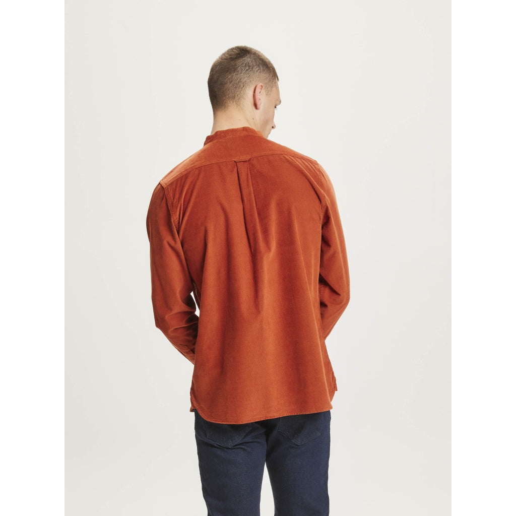 Knowledge Cotton Apparel ELDER baby cord shirt Arabia Spice