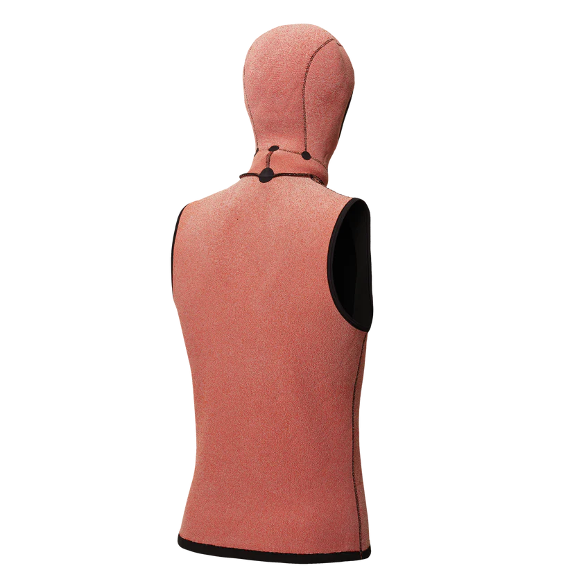 Mystic Neopren -Oberteil mit Motorhaube 3/2mm - Schwarz