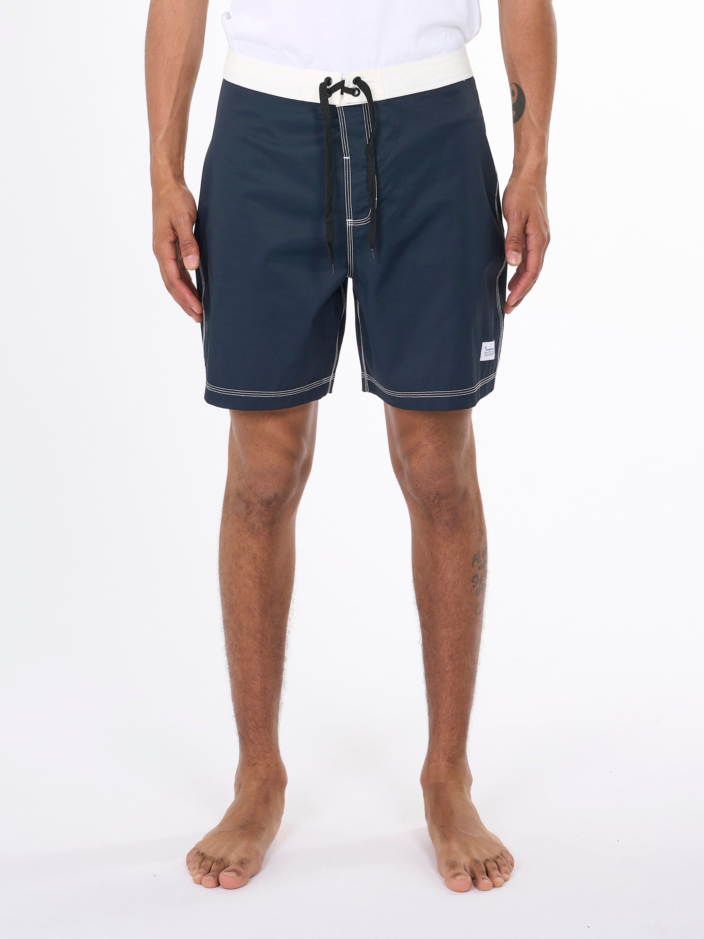 KnowledgeCotton Apparel - Board swim shirts - GRS/Vegan PETA - Total Eclipse