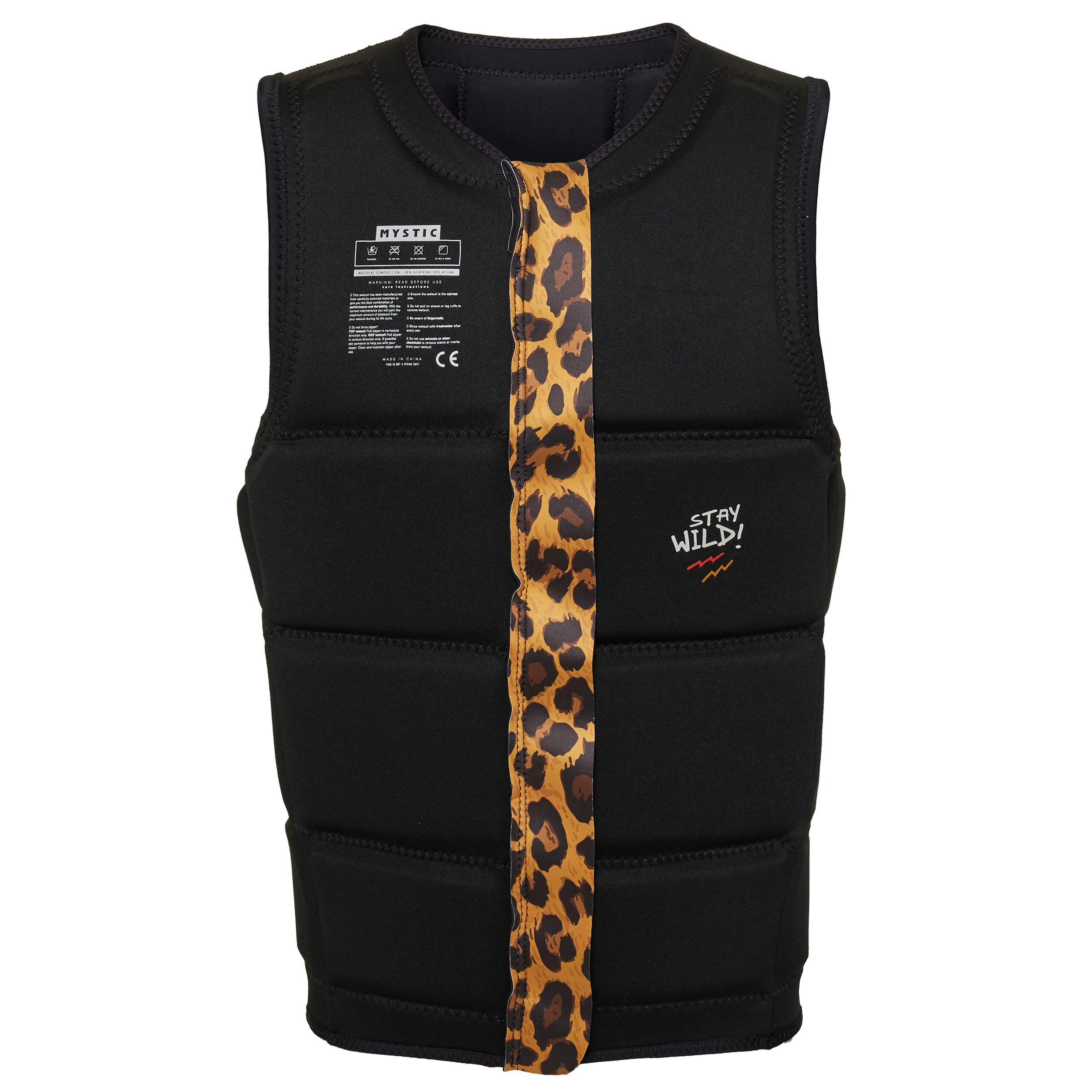 Mystic - Zuupack Impact Vest Fzip Wake - Schwarz