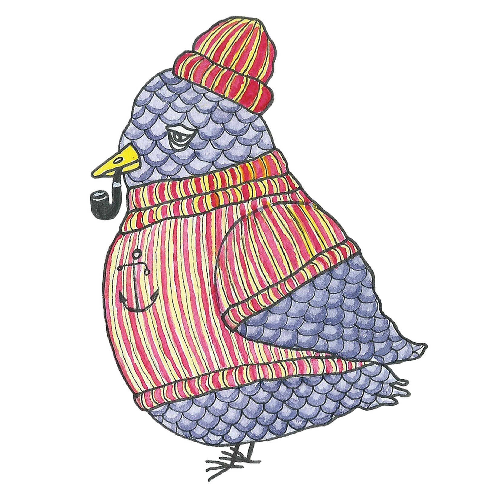 Lakor - Winter bird (white) 