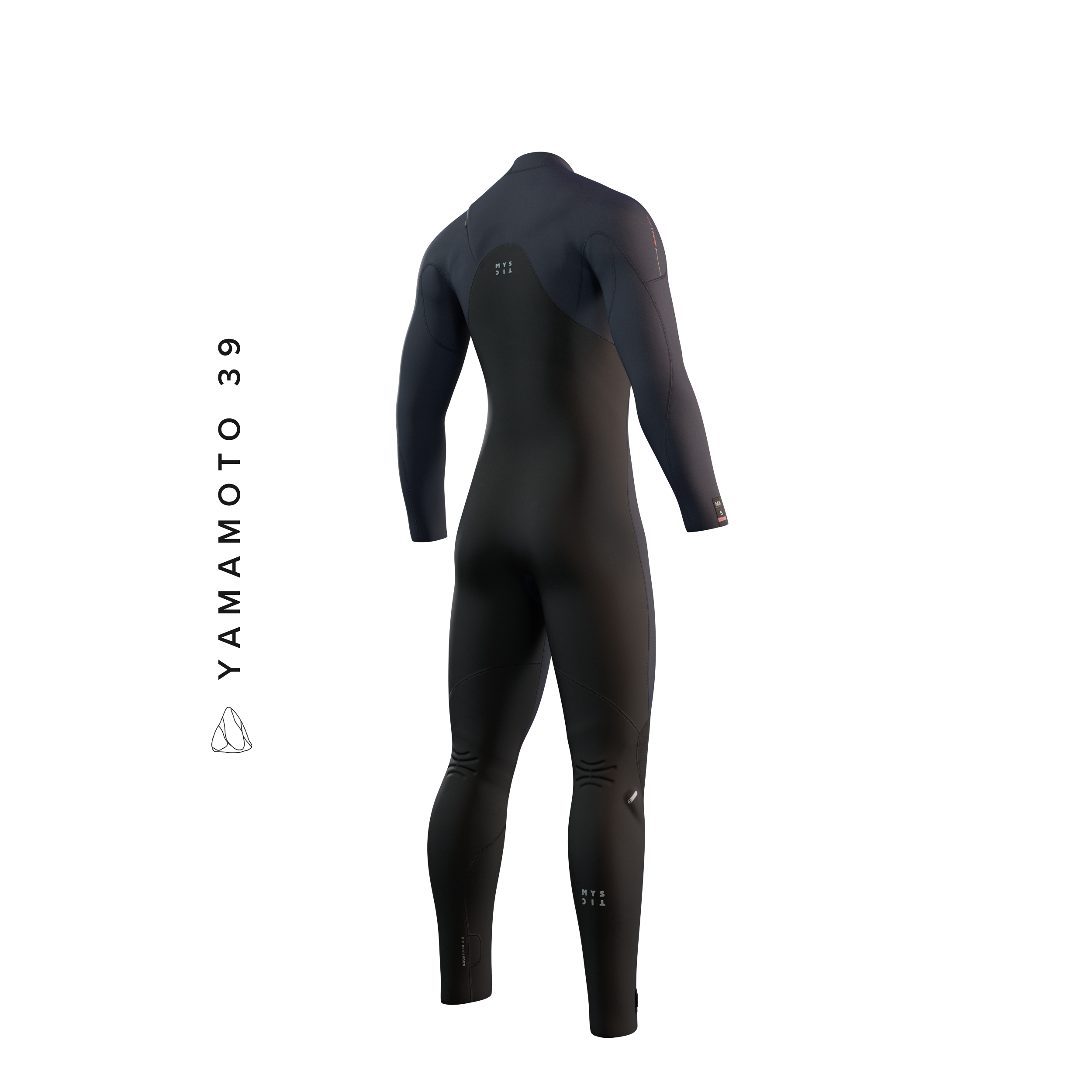 Mystic - Majestic Fullsuit 4/3mm Fzip - Navy
