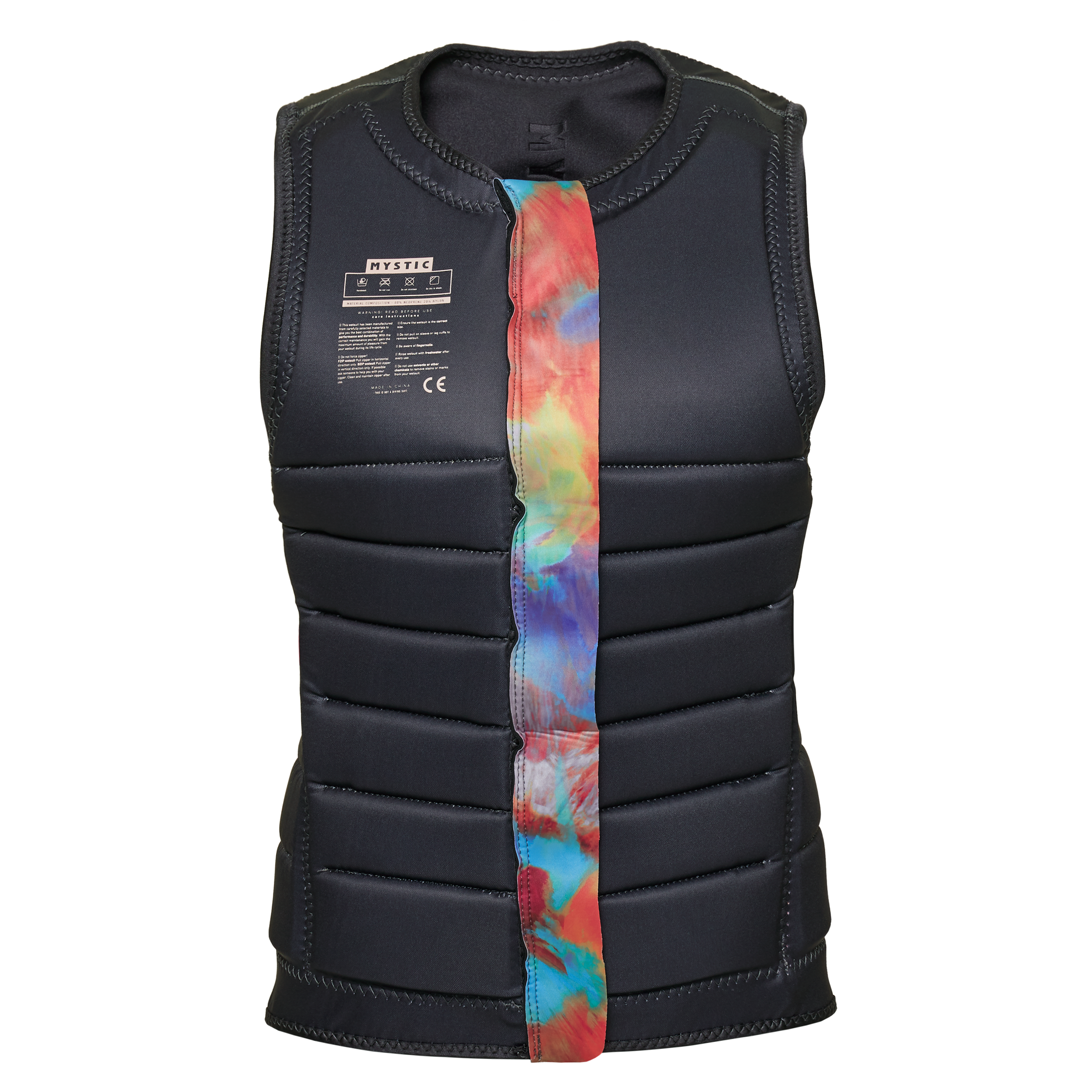 Mystic - Juice Impact Vest Fzip Wake Women - Dark Grey