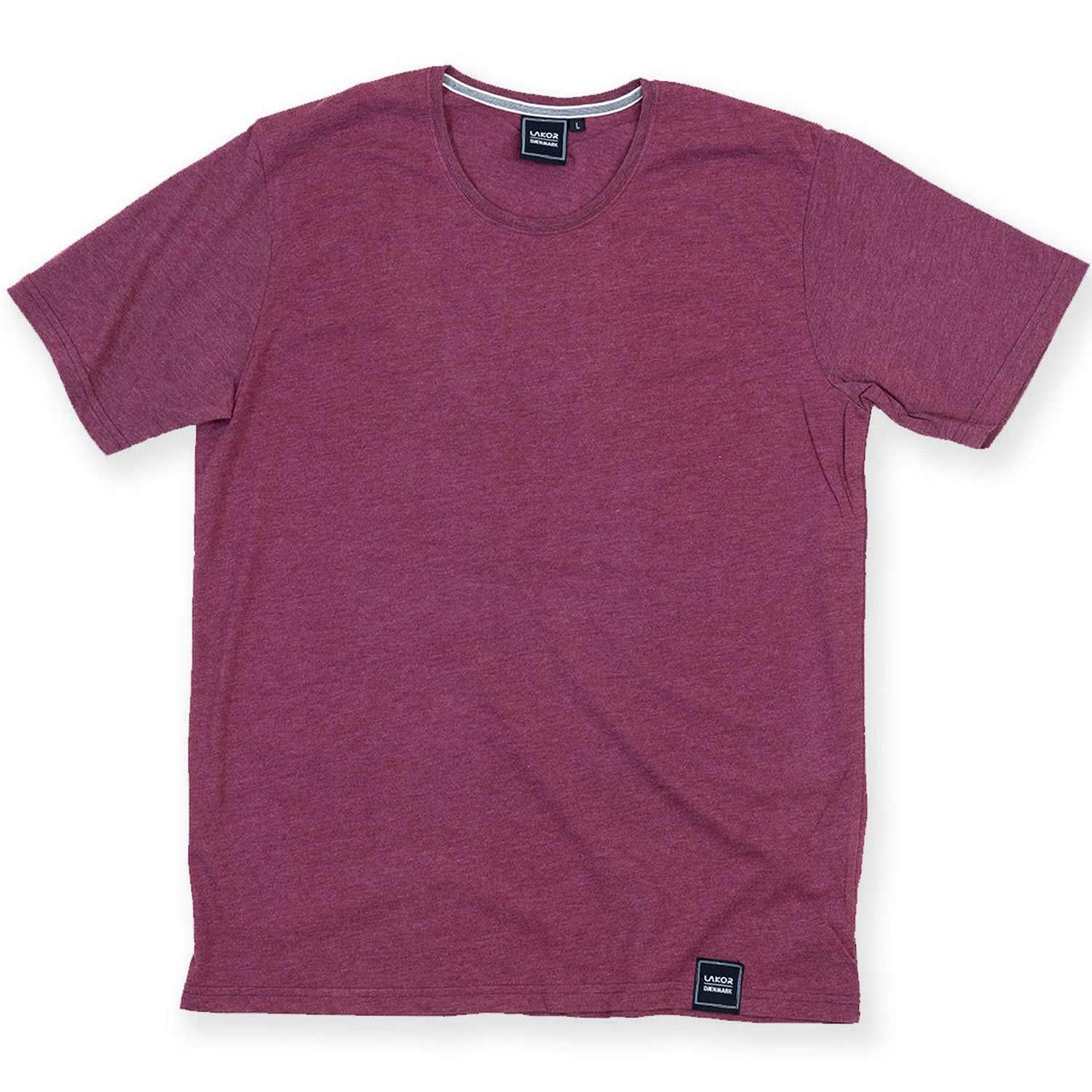 Lakor - Bordeaux basic T-shirt