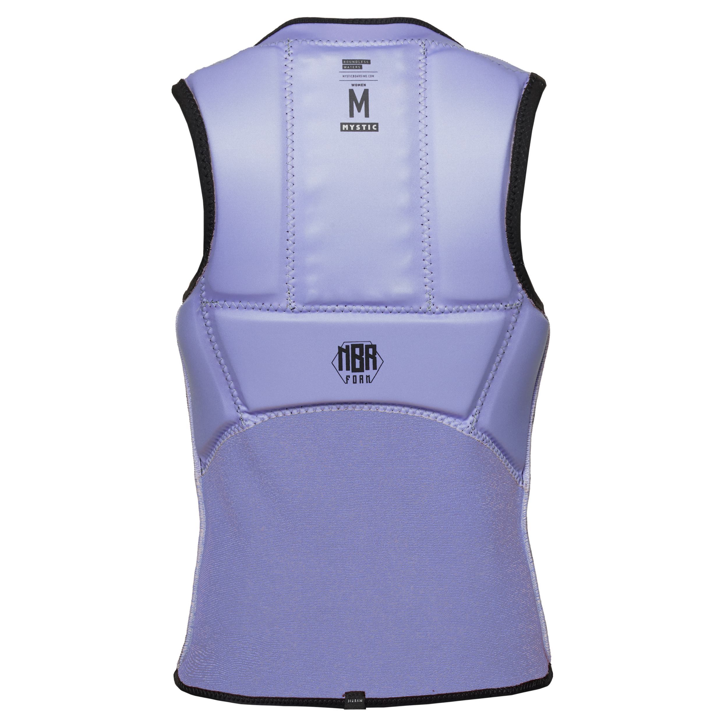 Mystic - Ruby Impact Vest Fzip Kite Dam - Svart/Lila