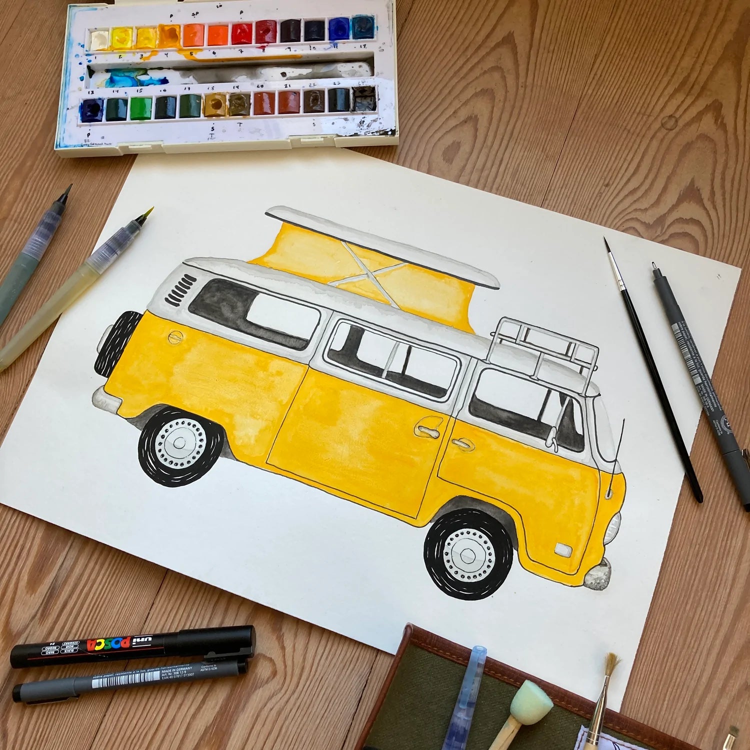 Lakor - van life poster 