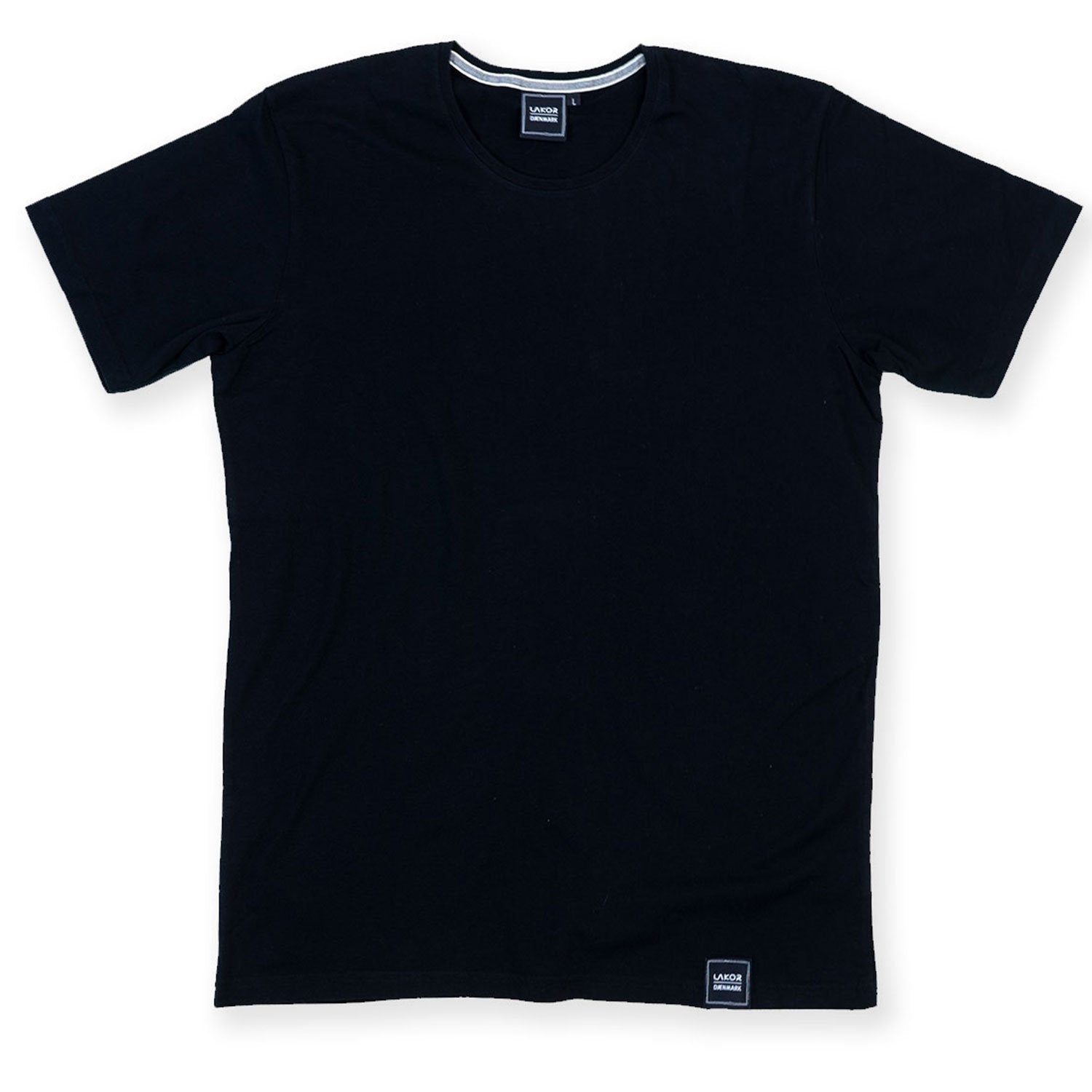 Lakor - Black basic T-shirt 