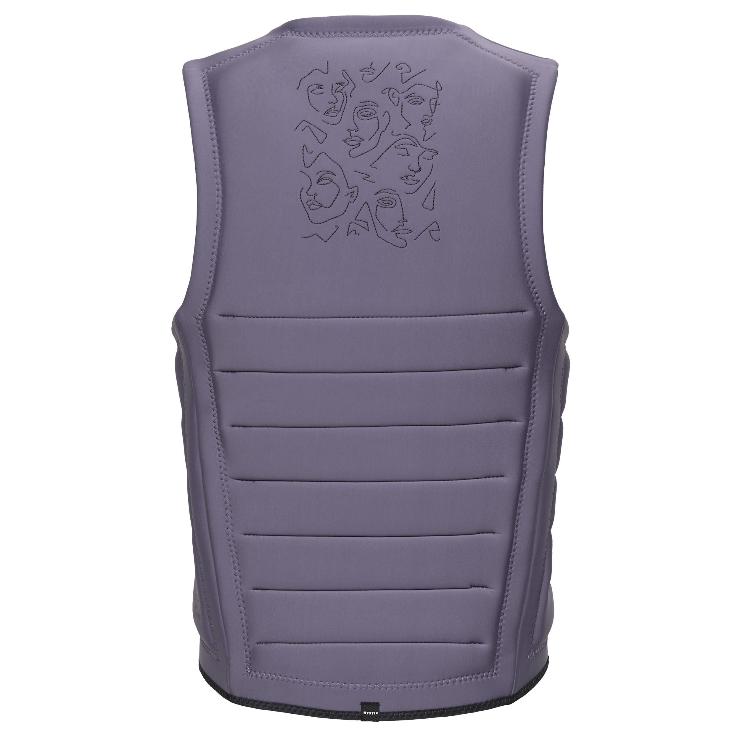 Mystic - Mayhem Impact Vest Fzip Wake - Svart