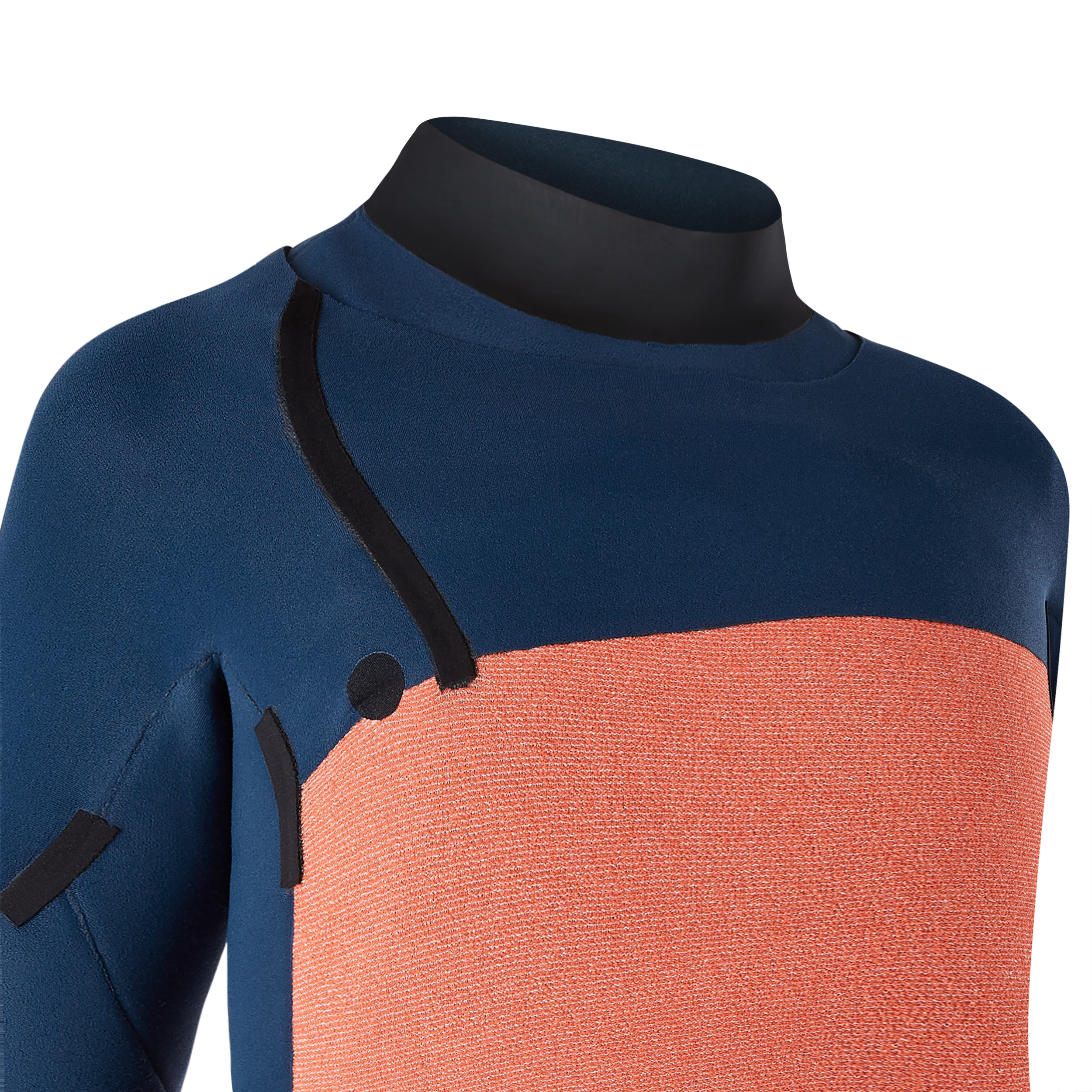 Mystic - Marshall Fullsuit 5/3mm Fzip Junior - Nattblå