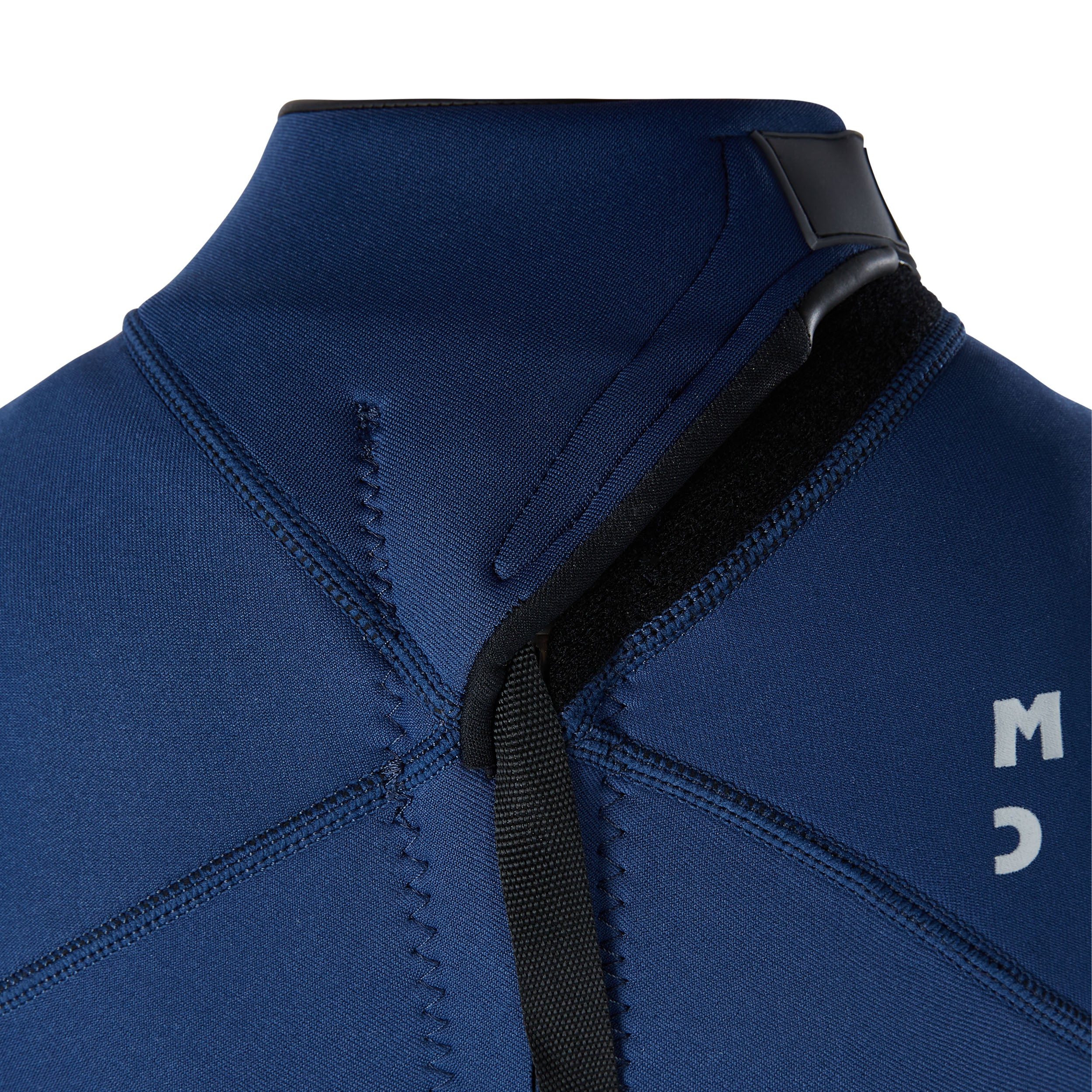 Mystic - Star Fullsuit 3/2mm Bzip Flatlock Junior - Nattblå