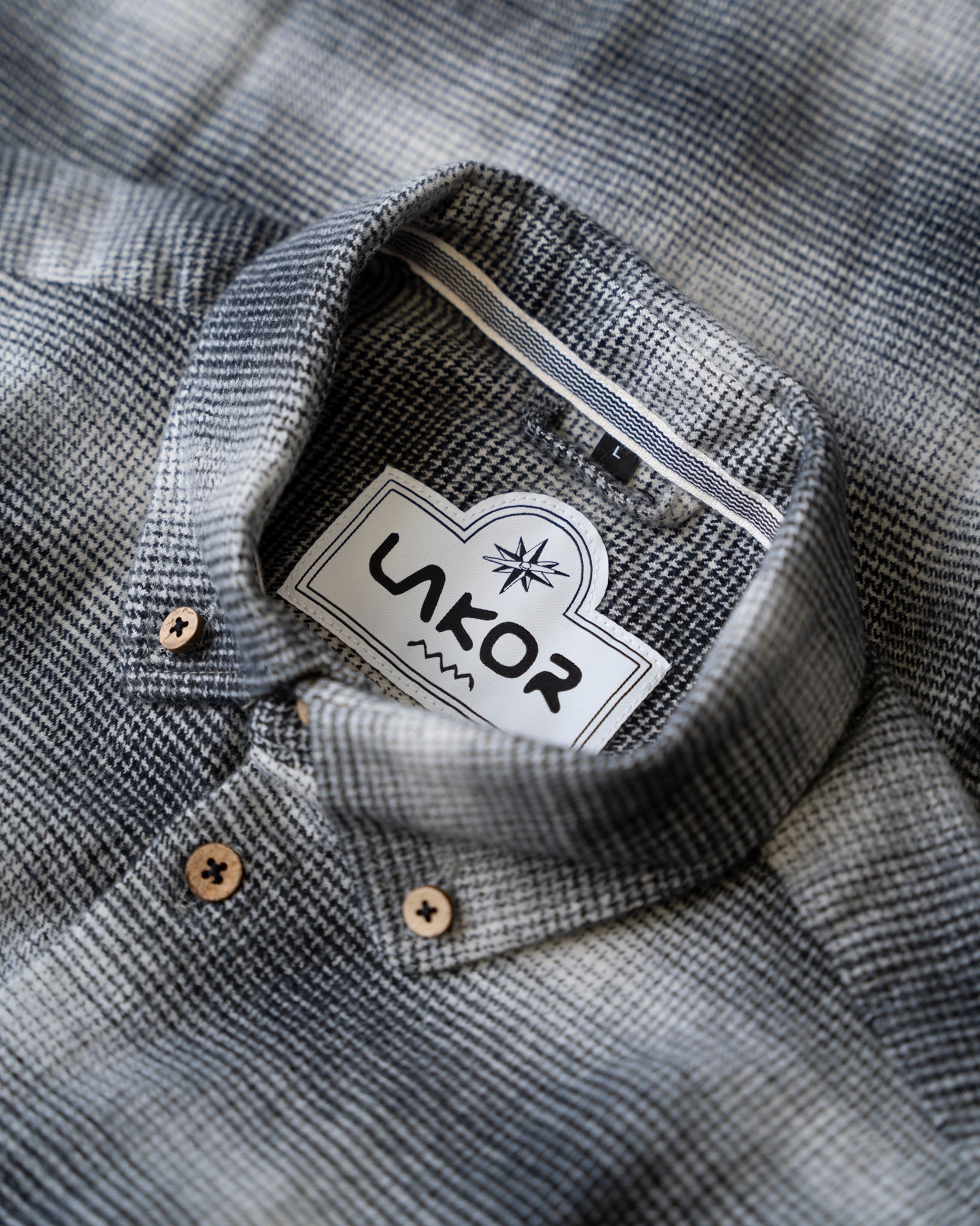 Lakor - Aztec Aamand Skjorta Blå 