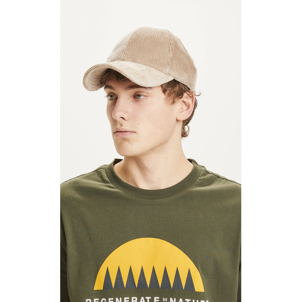 Knowledge Cotton Apparel 8 Wales Corduroy cap Tufted 