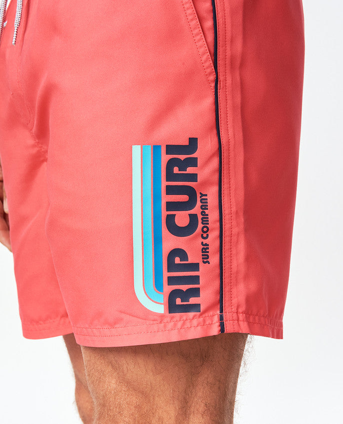RIP Curl - Yo Mama Volley - Retro Red