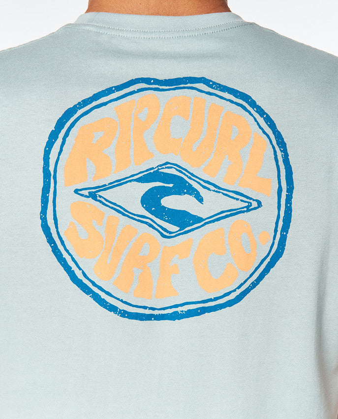 Rip Curl - women's tee - vintage blue