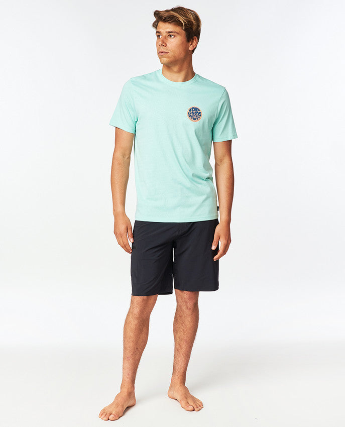 Rip Curl - arty tee - washed aqua