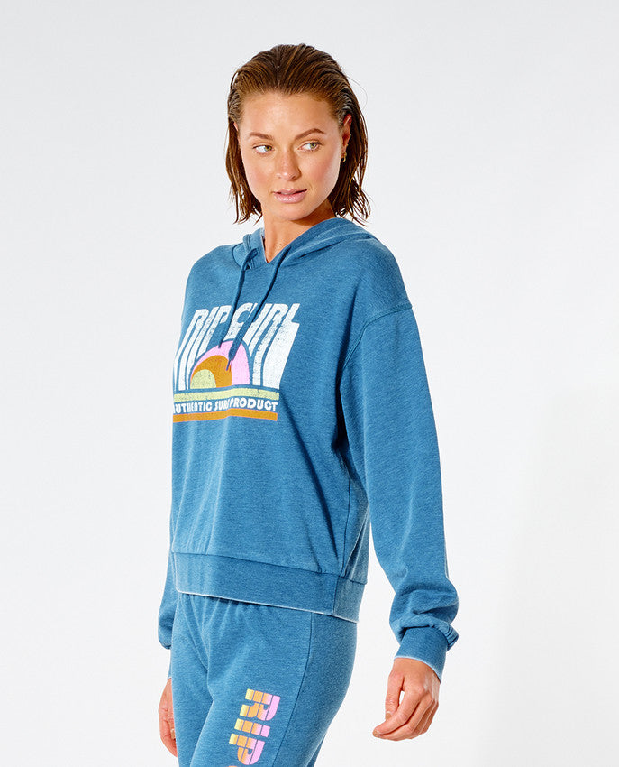 RIP CULL - Wellenformers Kapuze - dunkle Teal